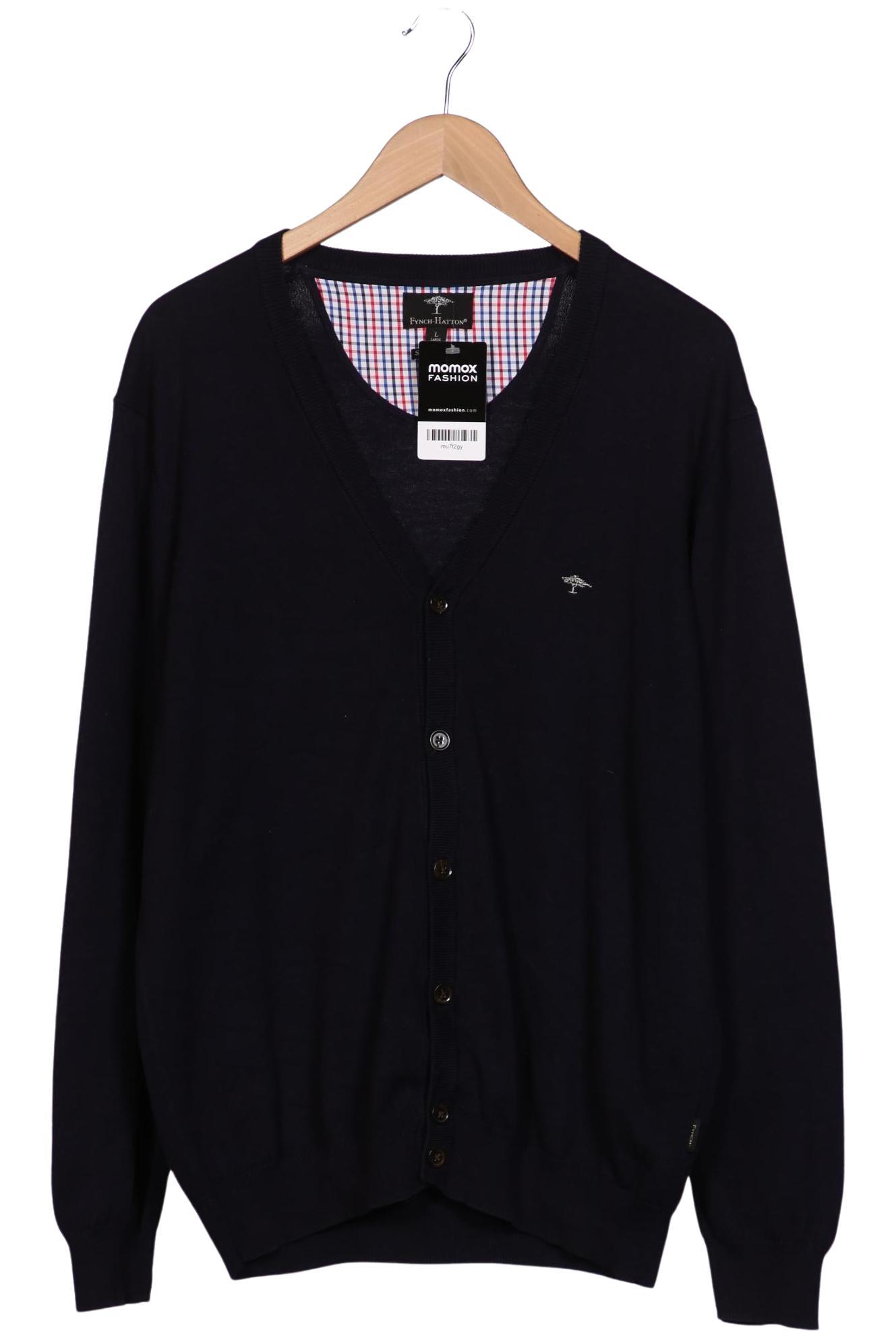 

Fynch Hatton Herren Strickjacke, marineblau, Gr. 52