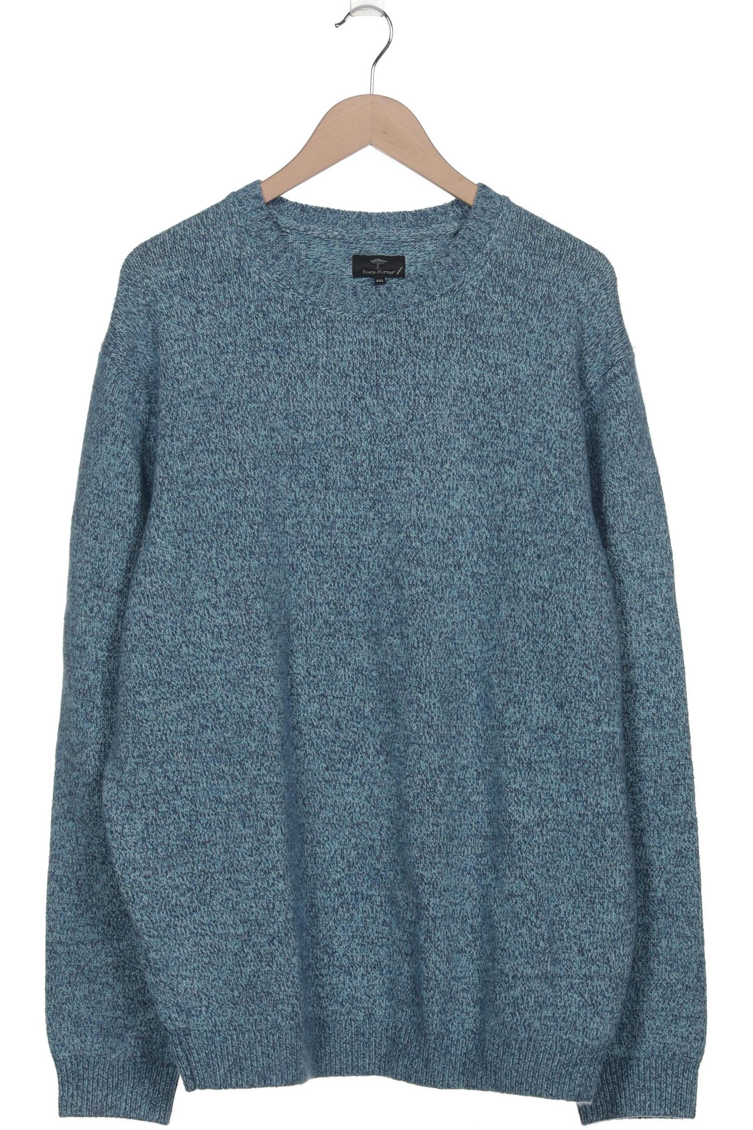 

Fynch Hatton Herren Pullover, blau, Gr. 56