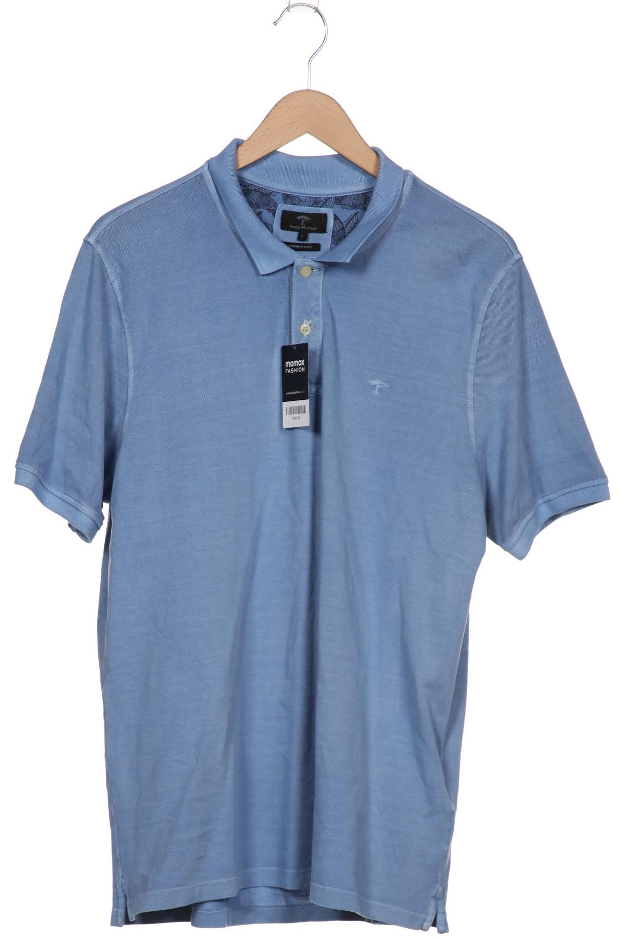 

Fynch Hatton Herren Poloshirt, blau