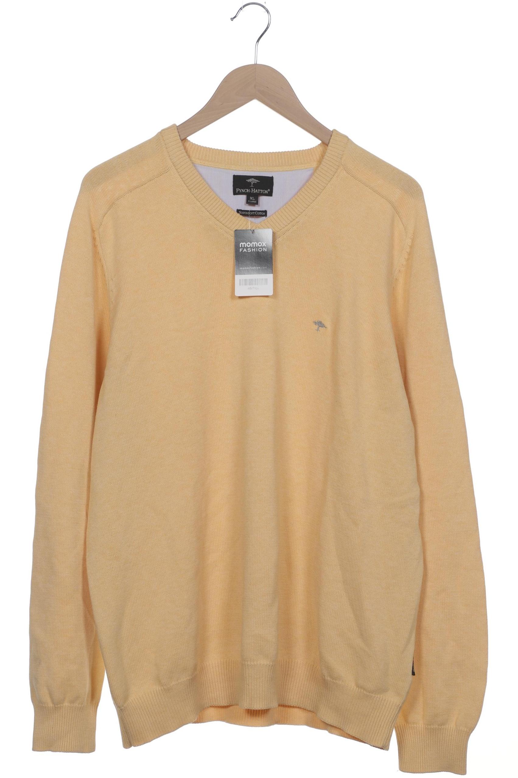 

Fynch Hatton Herren Pullover, gelb, Gr. 54