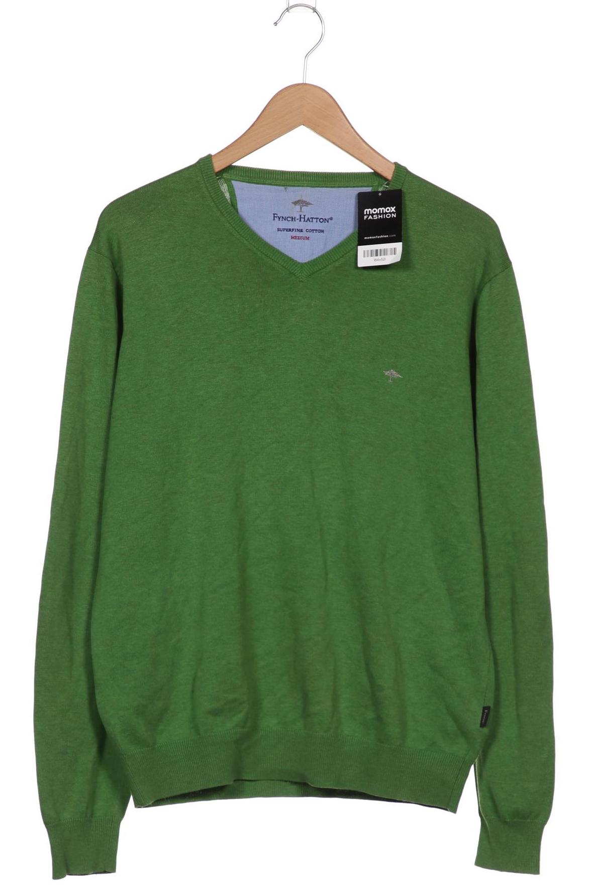 

Fynch Hatton Herren Pullover, grün