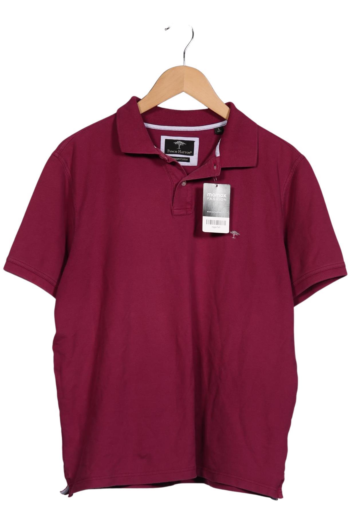 

Fynch Hatton Herren Poloshirt, pink, Gr. 52
