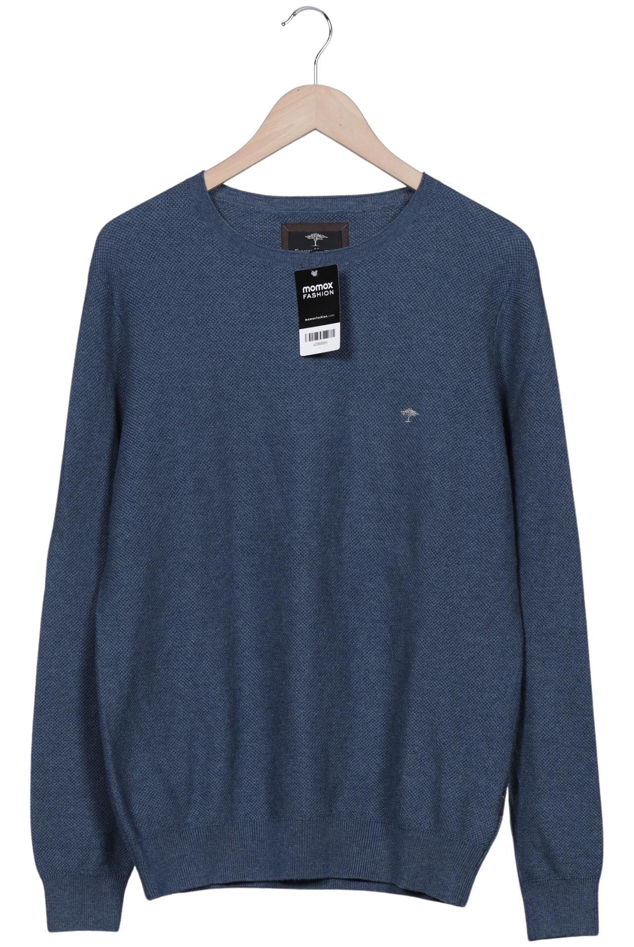 

Fynch Hatton Herren Pullover, blau, Gr. 48