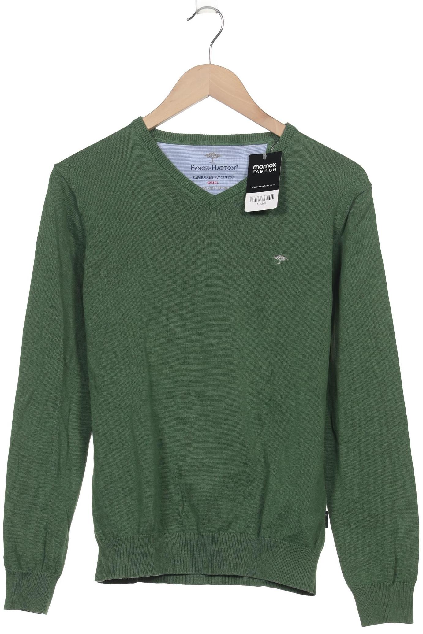 Thumbnail - Fynch Hatton Herren Pullover, grün, Gr. 46