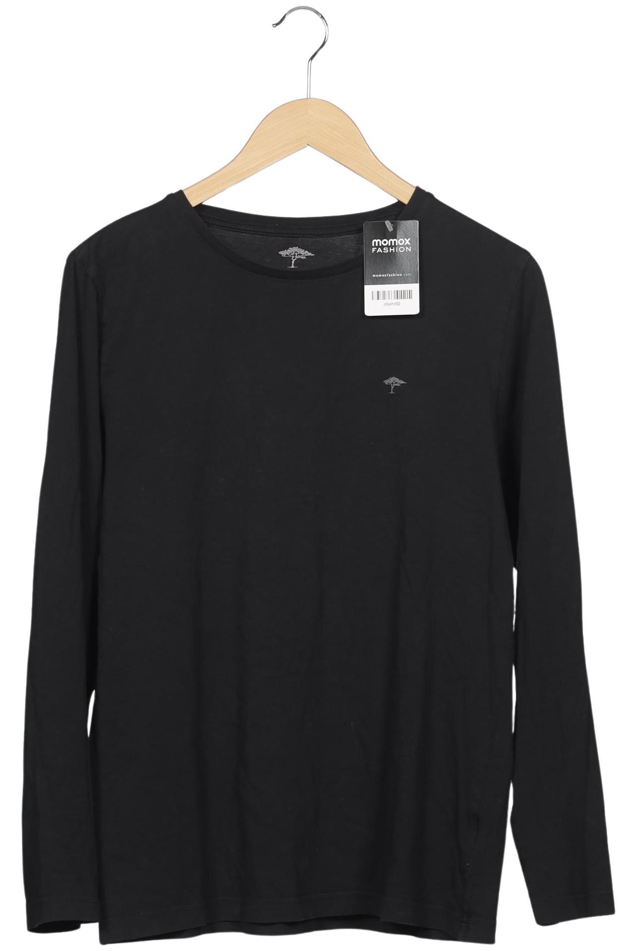 Thumbnail - Fynch Hatton Herren Langarmshirt, schwarz, Gr. 48