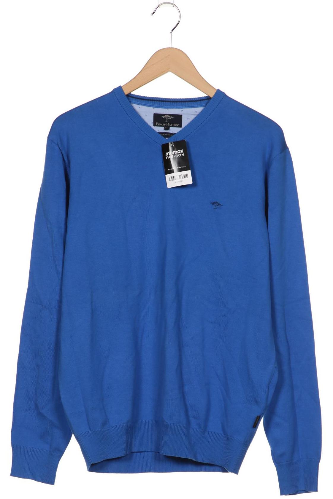 

Fynch Hatton Herren Pullover, blau