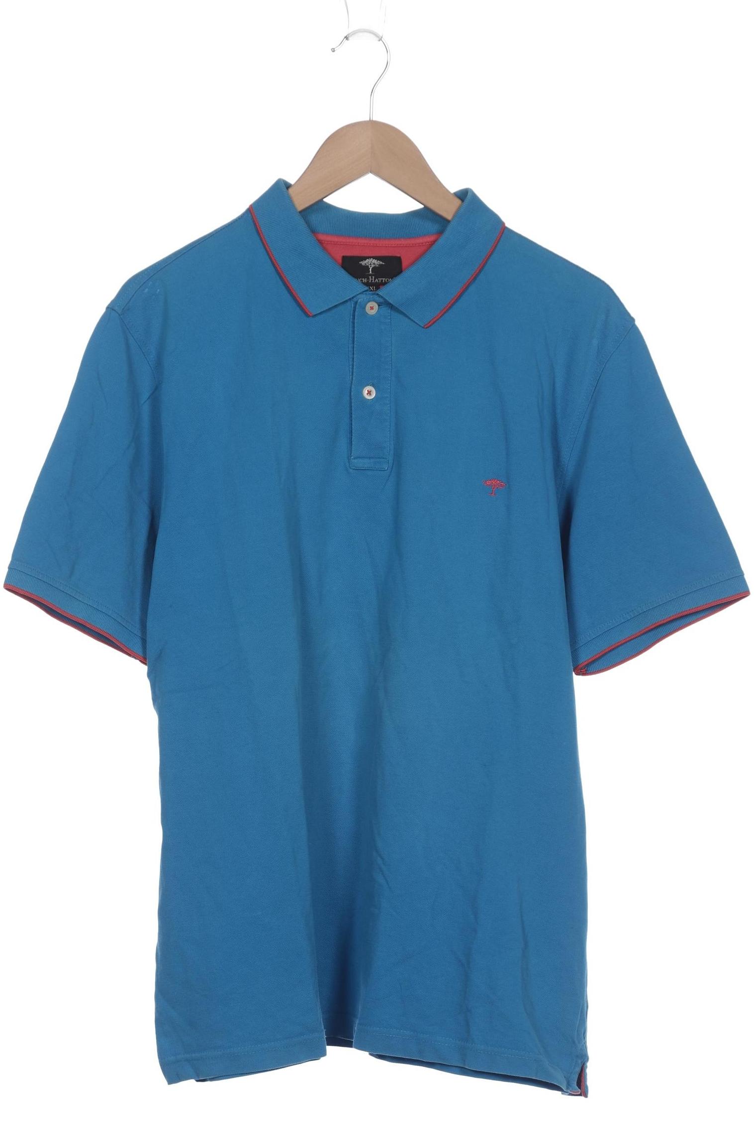 

Fynch Hatton Herren Poloshirt, blau, Gr. 56