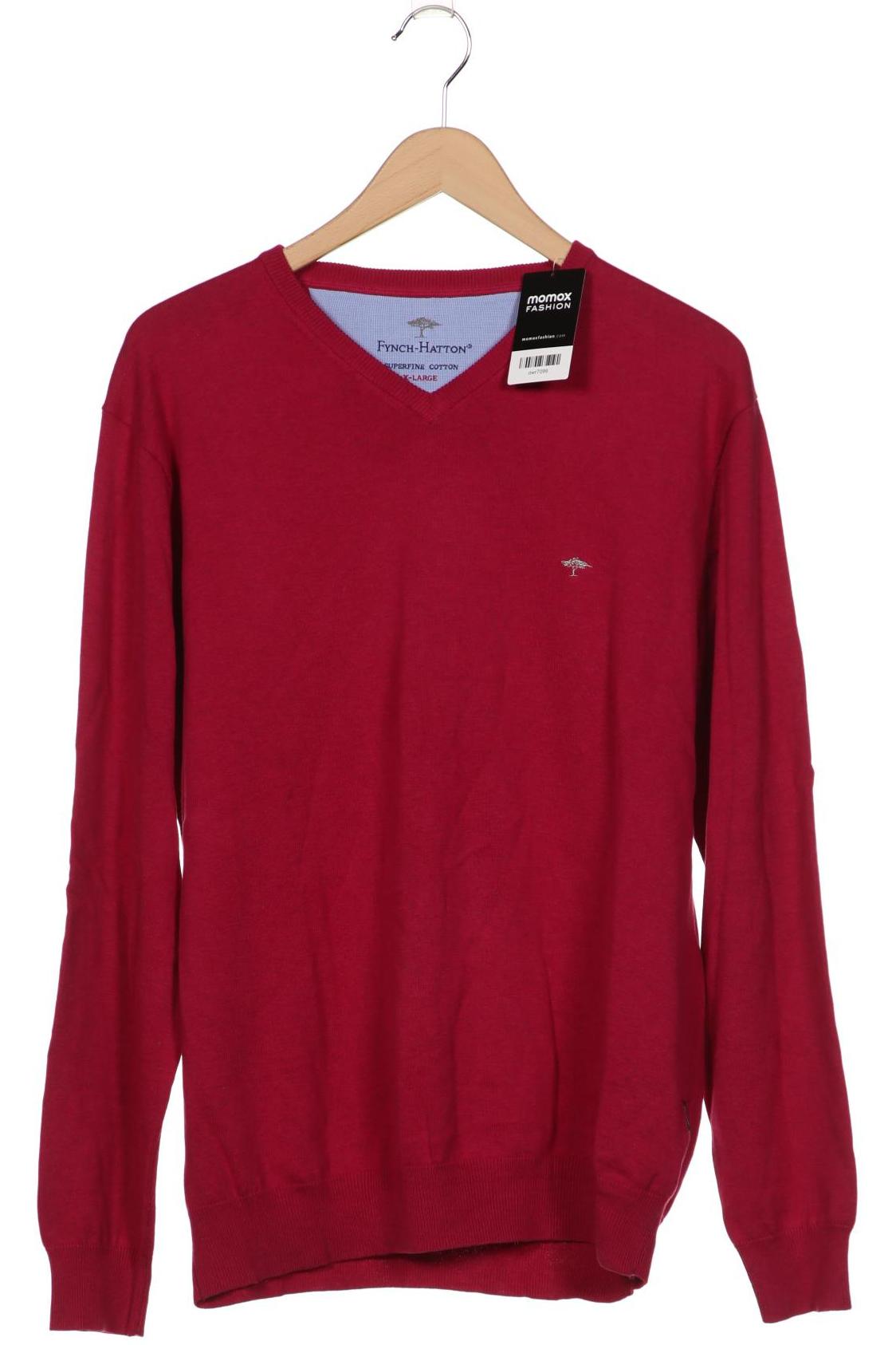 

Fynch Hatton Herren Pullover, bordeaux