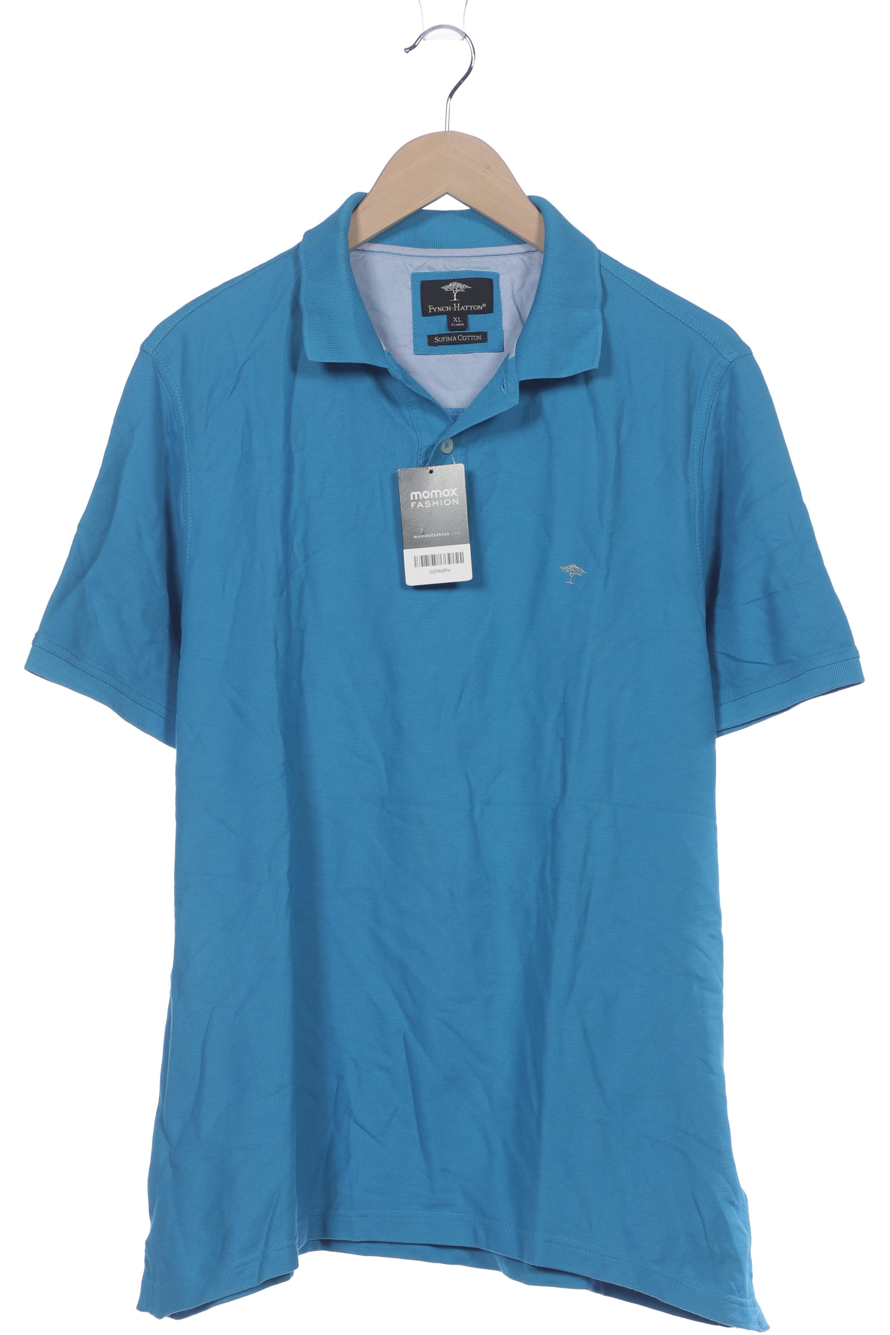 

Fynch Hatton Herren Poloshirt, blau, Gr. 54