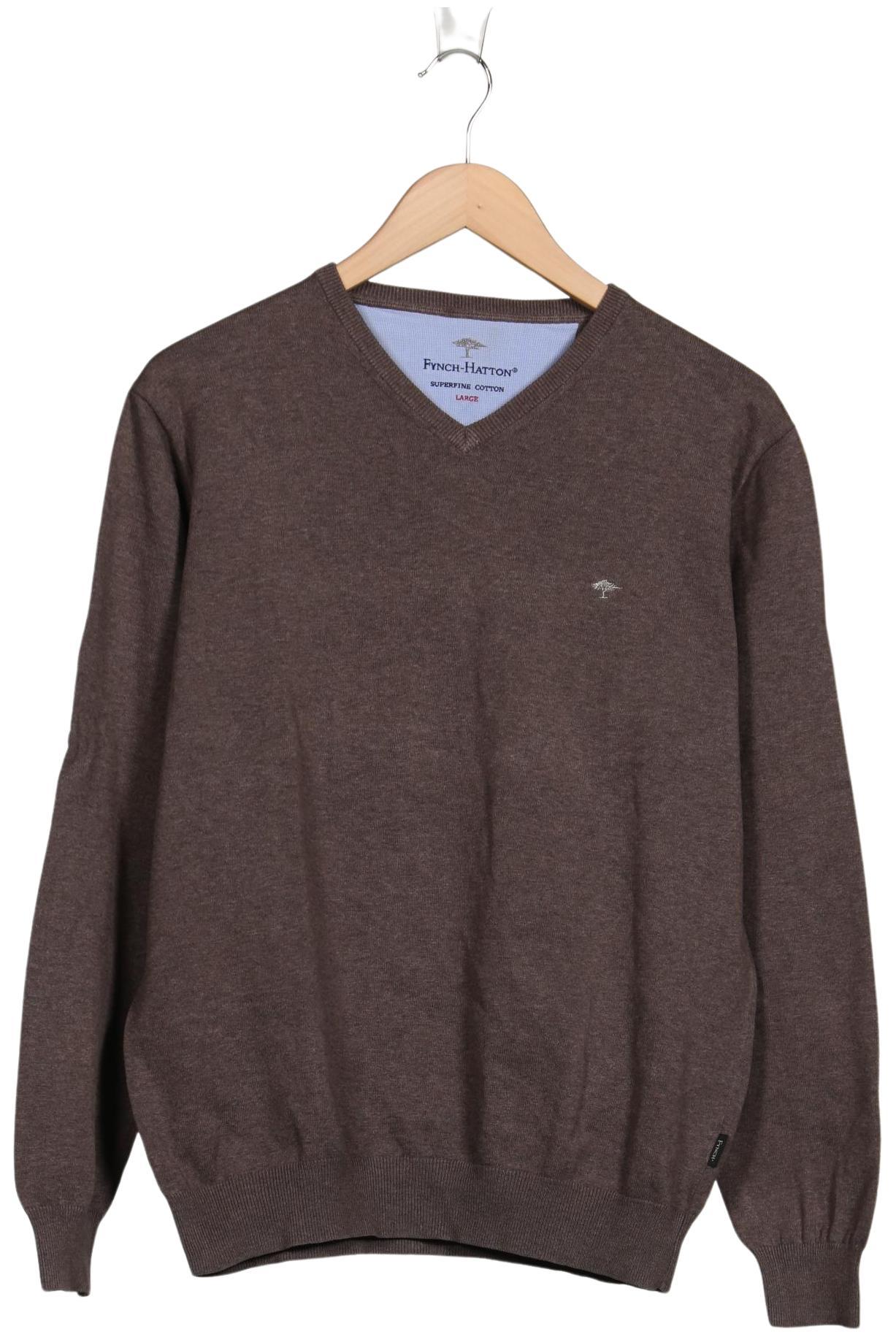 

Fynch Hatton Herren Pullover, braun, Gr. 52