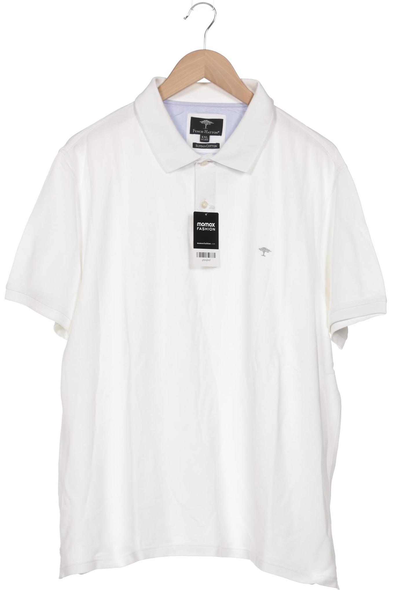 

Fynch Hatton Herren Poloshirt, weiß, Gr. 56
