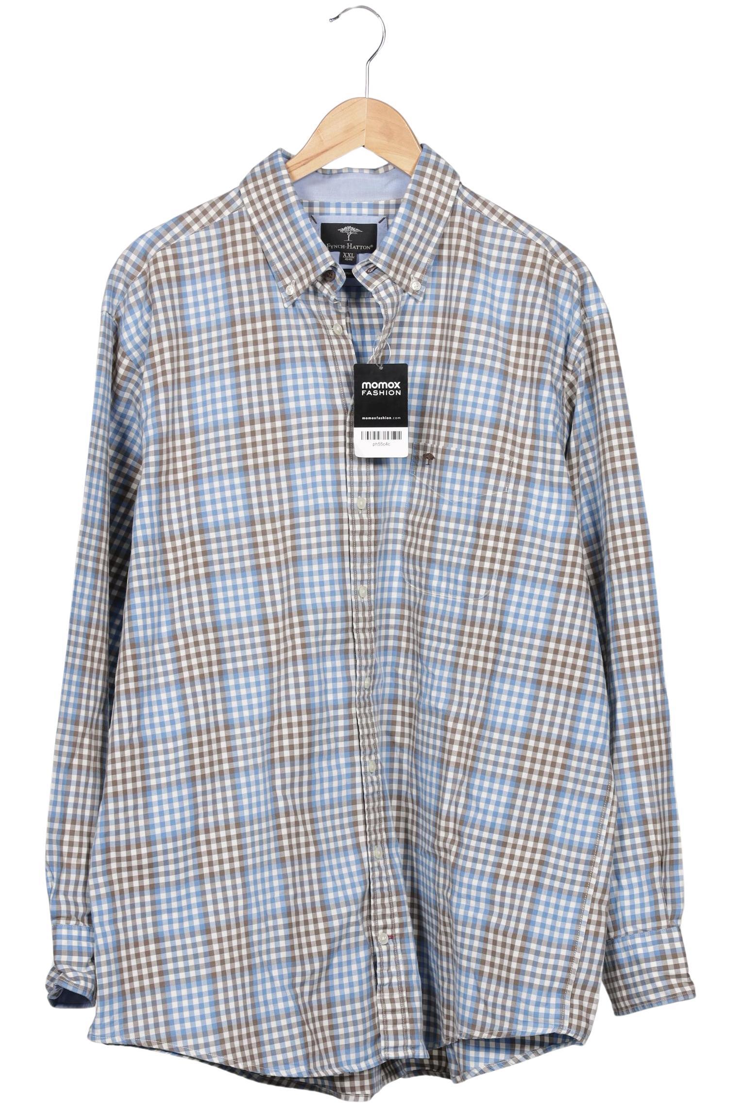 

Fynch Hatton Herren Hemd, blau, Gr. 56