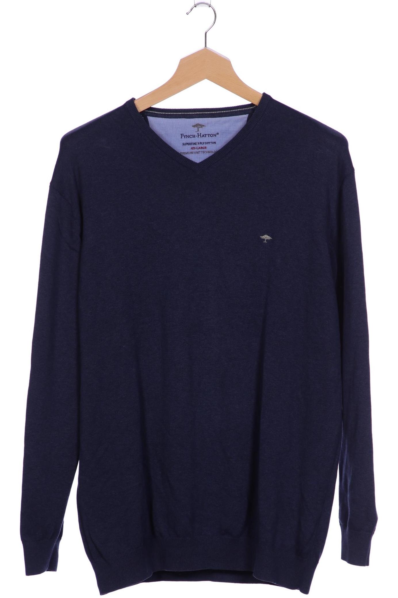 

Fynch Hatton Herren Pullover, marineblau, Gr. 60