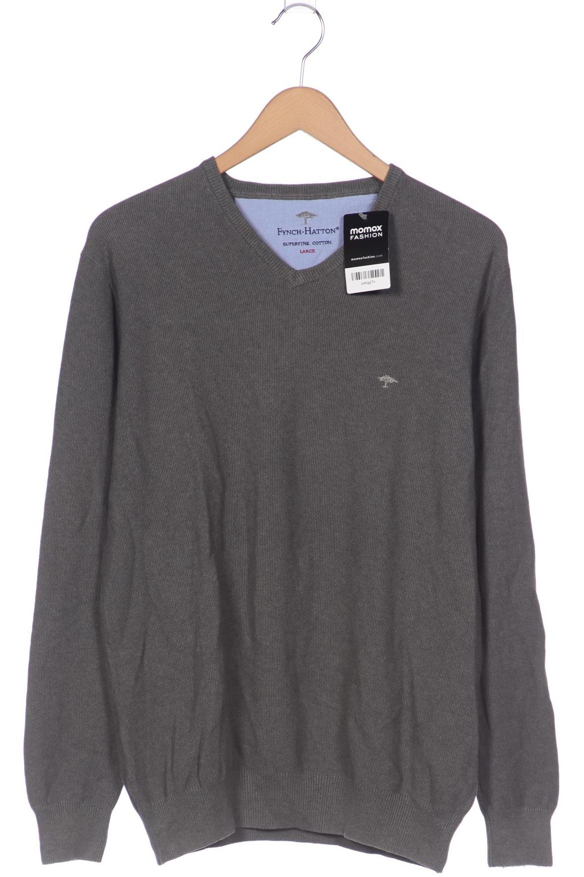 

Fynch Hatton Herren Pullover, grau, Gr. 52