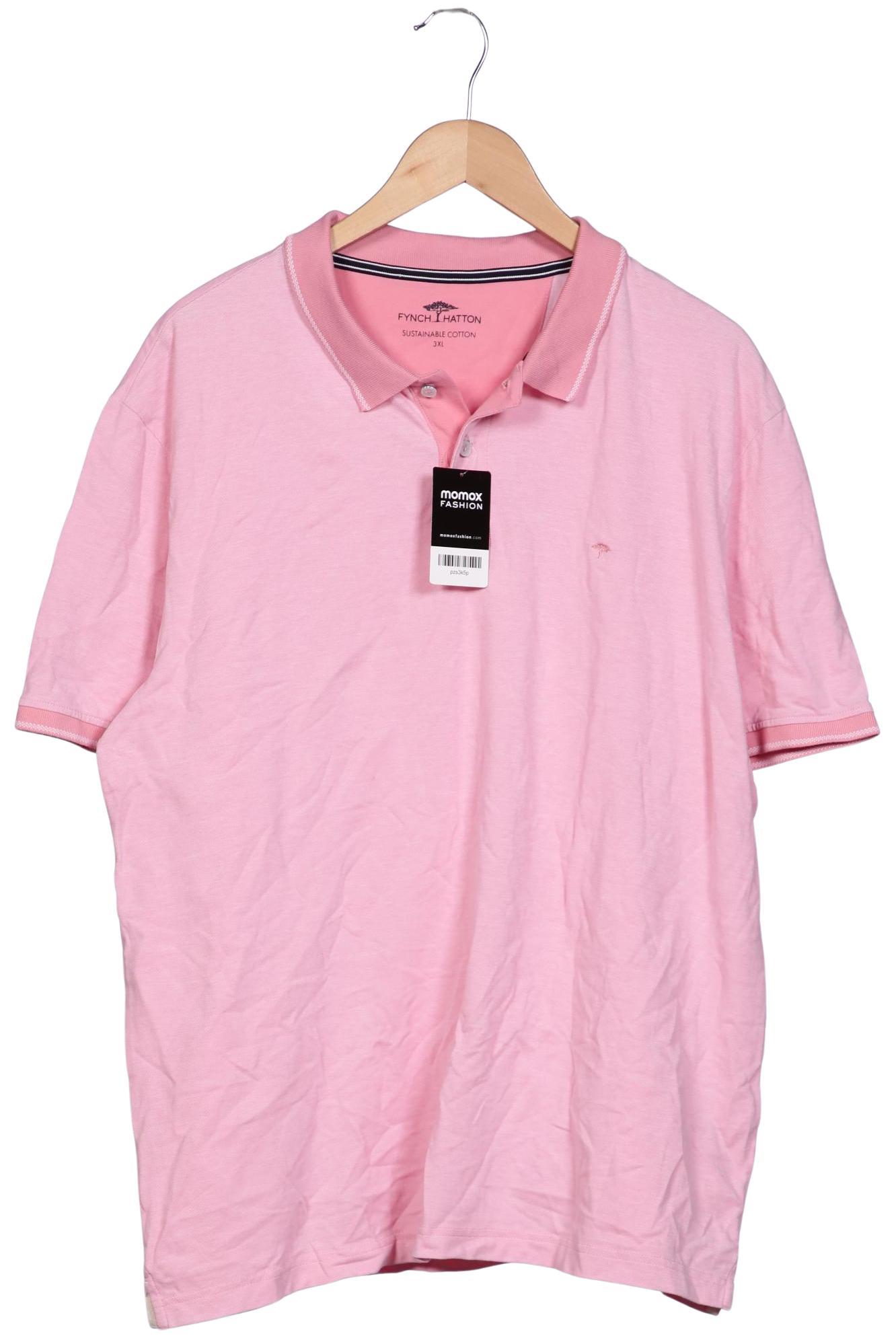 

Fynch Hatton Herren Poloshirt, pink, Gr. 58