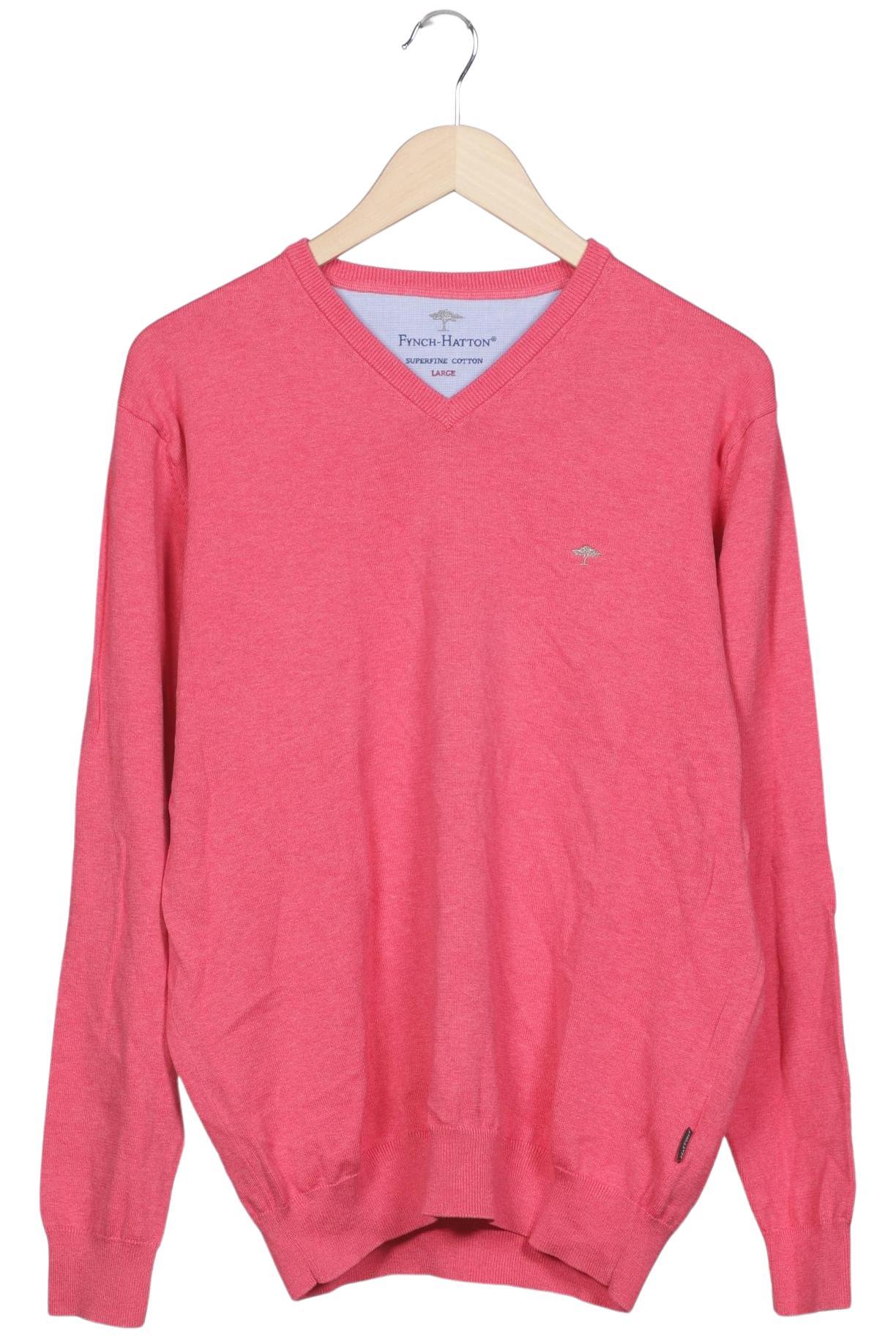 

Fynch Hatton Herren Pullover, pink, Gr. 52