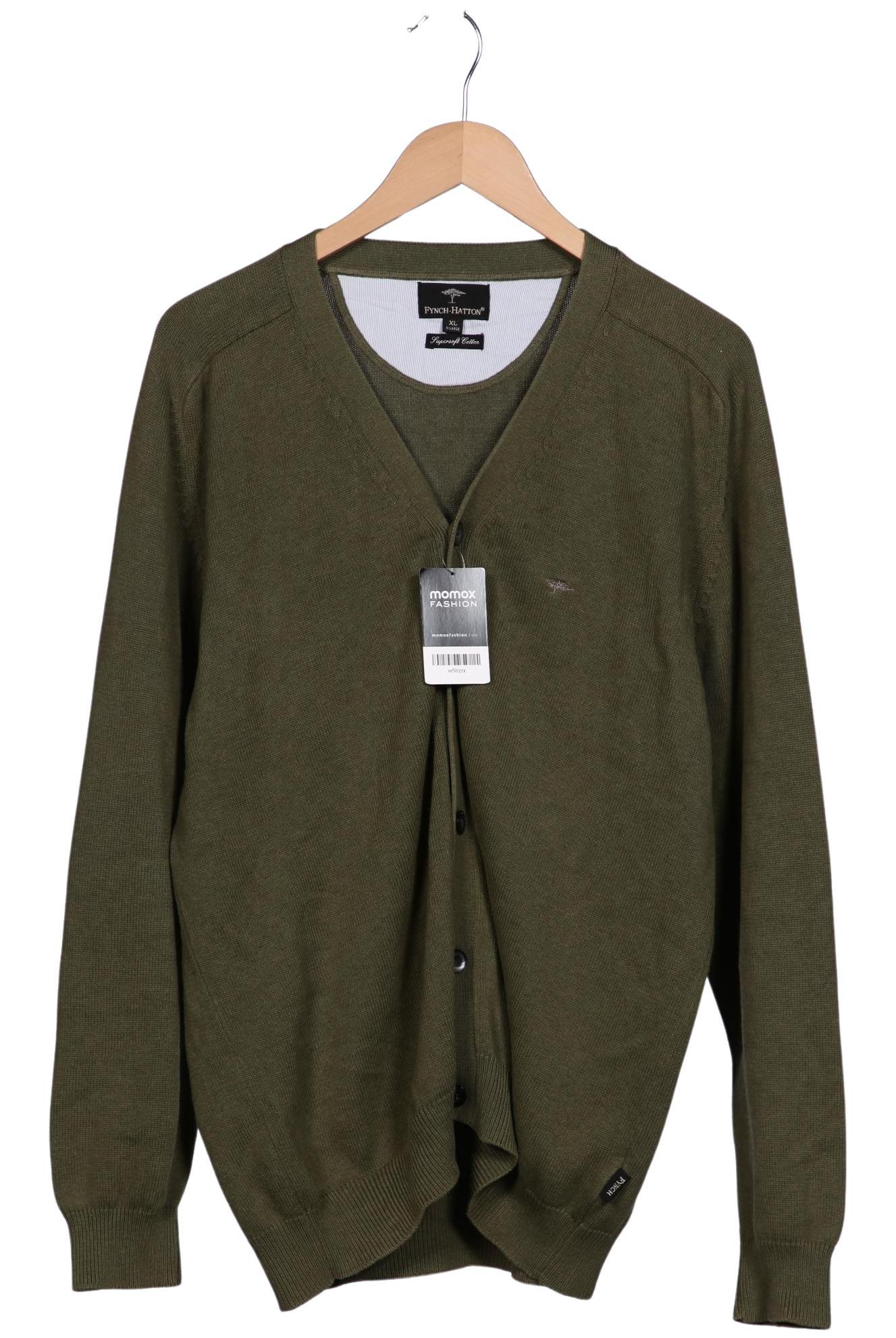 

Fynch Hatton Herren Strickjacke, grün, Gr. 54