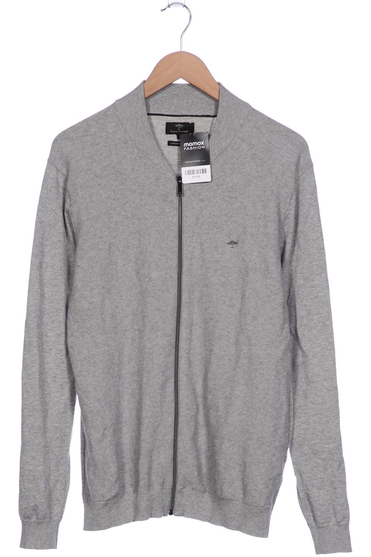 

Fynch Hatton Herren Strickjacke, grau, Gr. 52