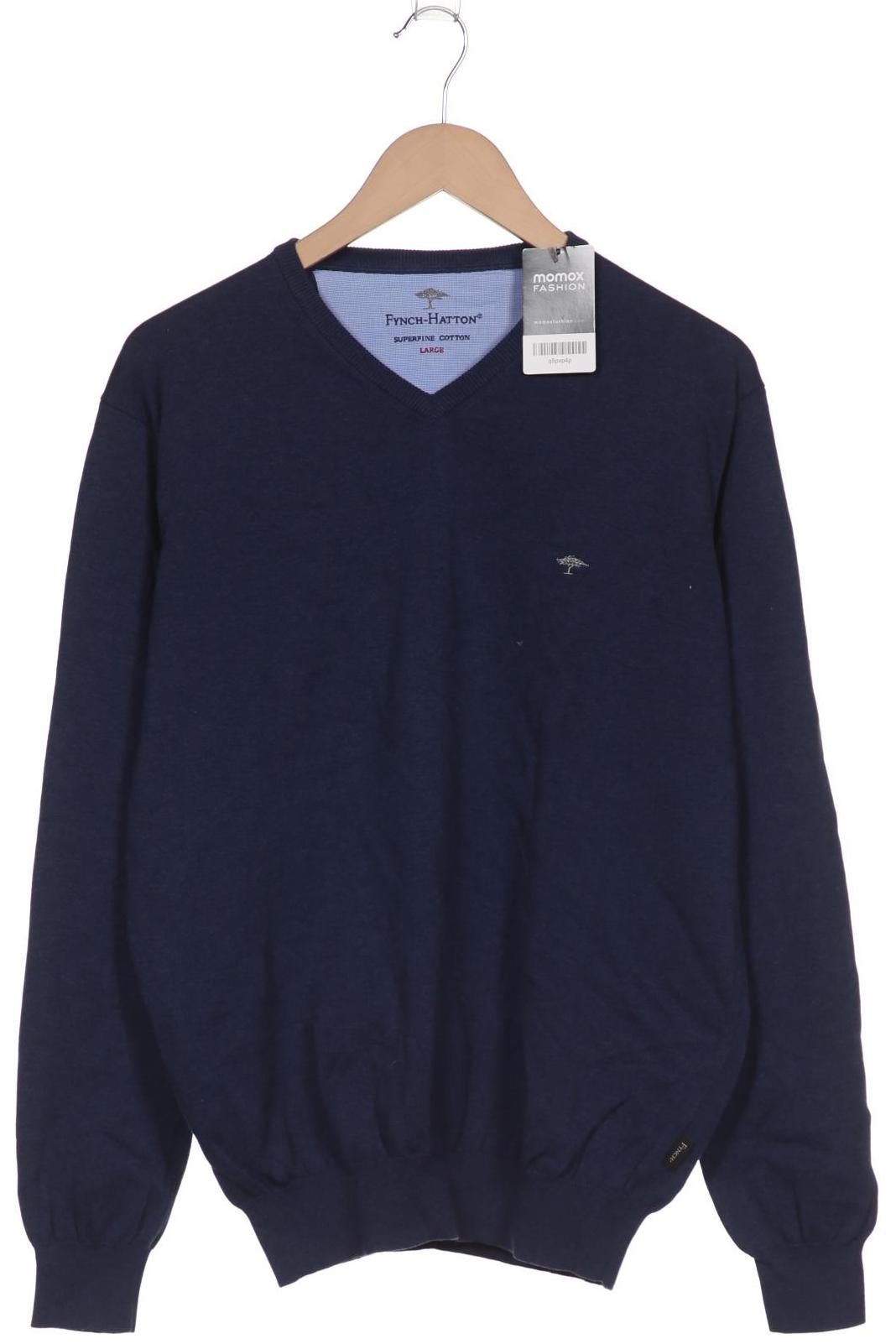 

Fynch Hatton Herren Pullover, marineblau