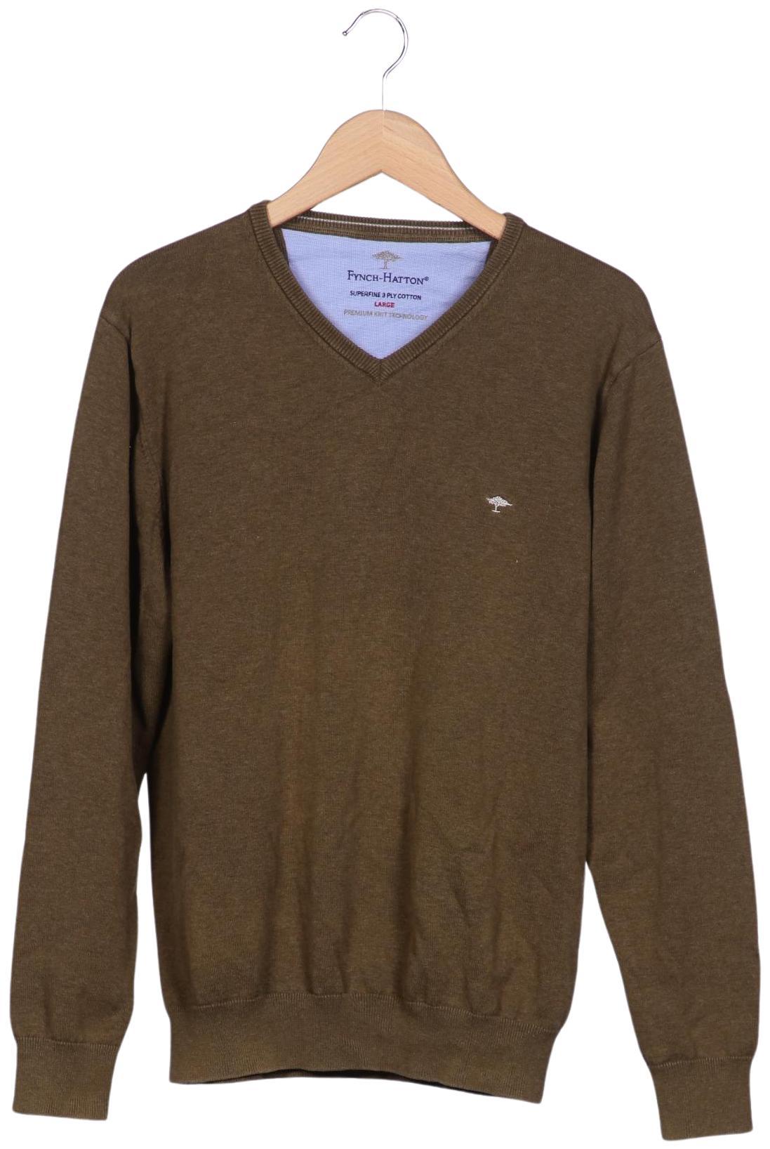 

Fynch Hatton Herren Pullover, grün, Gr. 52