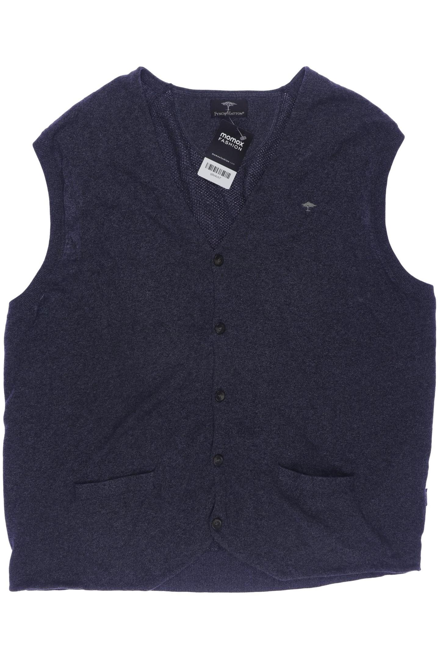 

Fynch Hatton Herren Weste, blau, Gr. 60