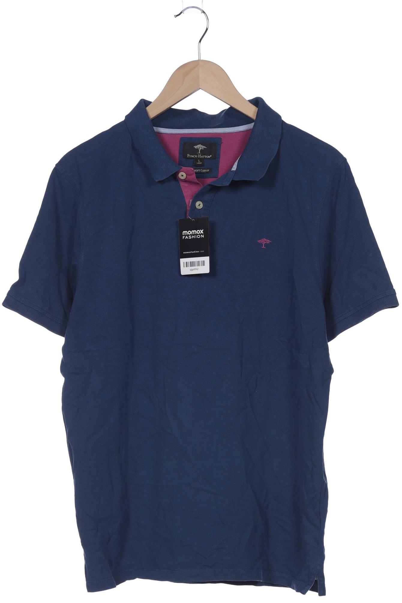 

Fynch Hatton Herren Poloshirt, marineblau