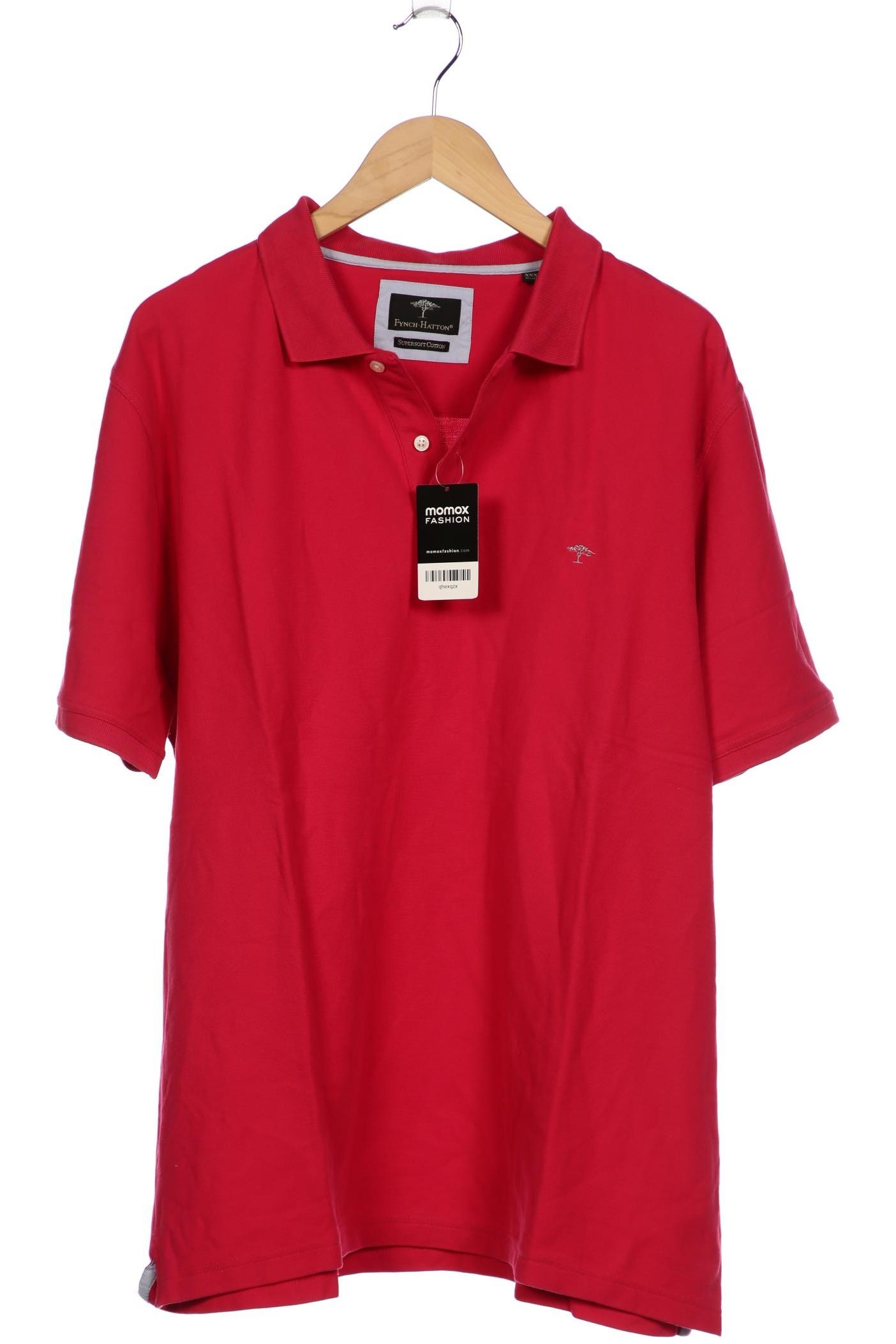 

Fynch Hatton Herren Poloshirt, pink, Gr. 58