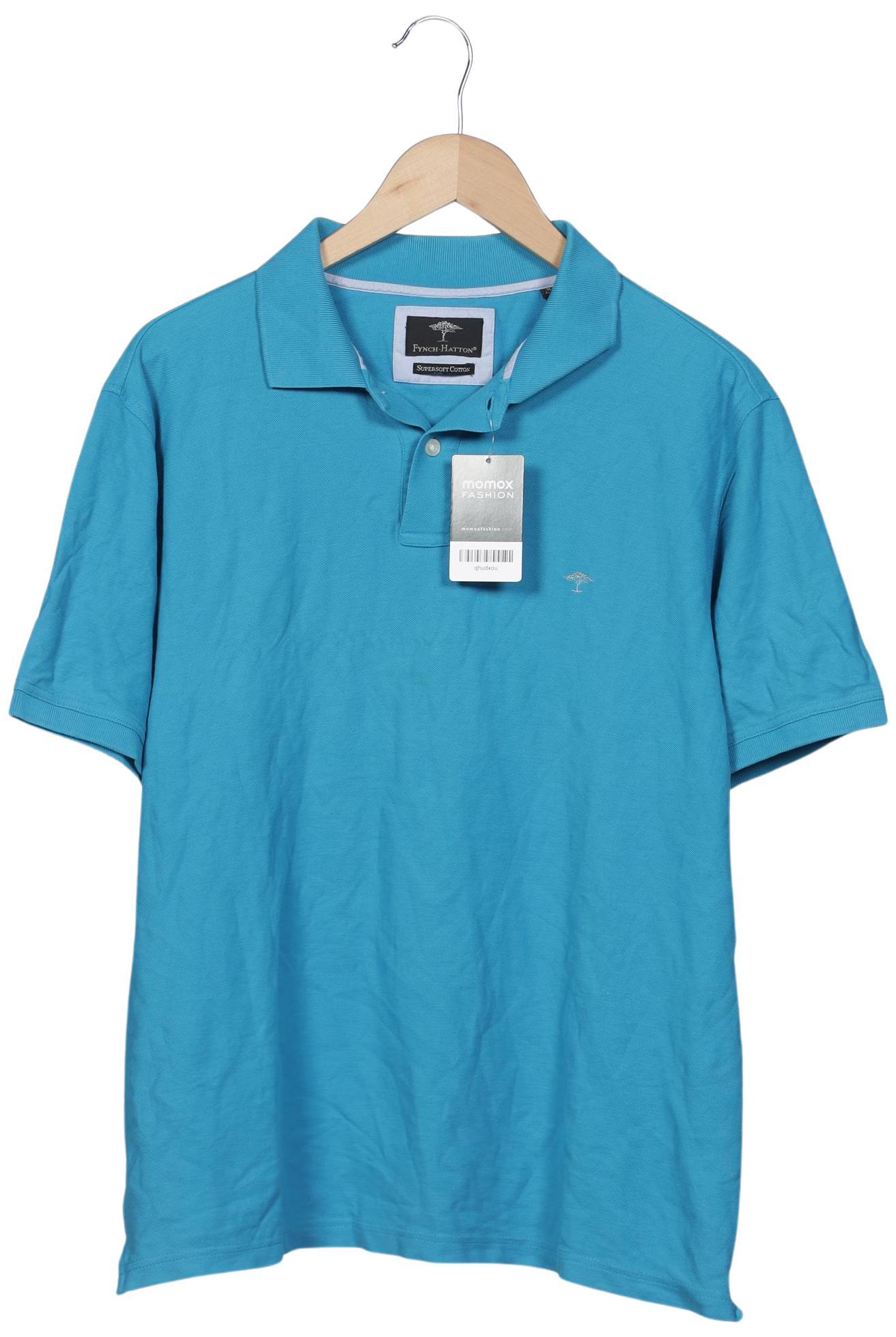 

Fynch Hatton Herren Poloshirt, blau, Gr. 54