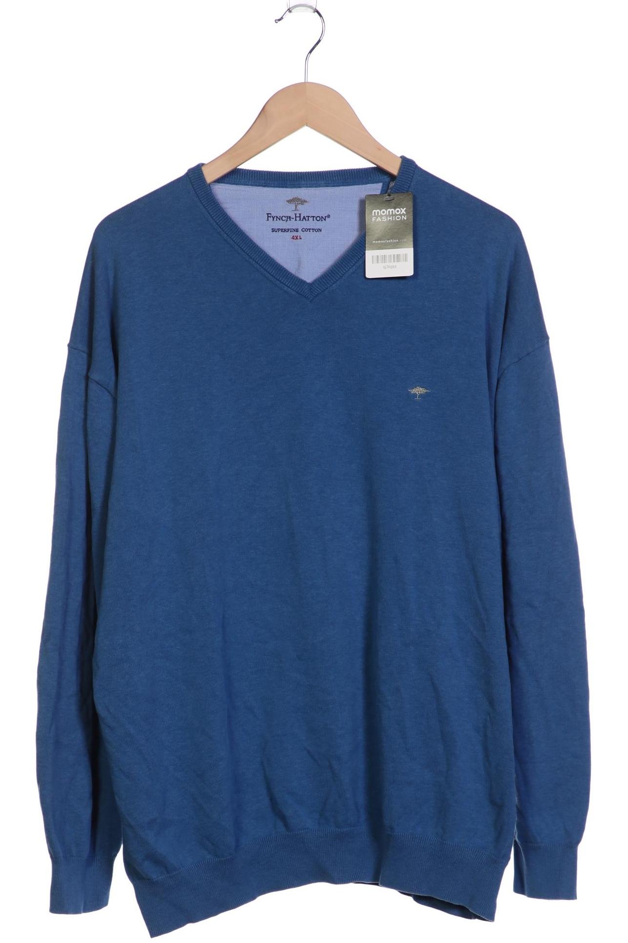 

Fynch Hatton Herren Pullover, blau, Gr. 60