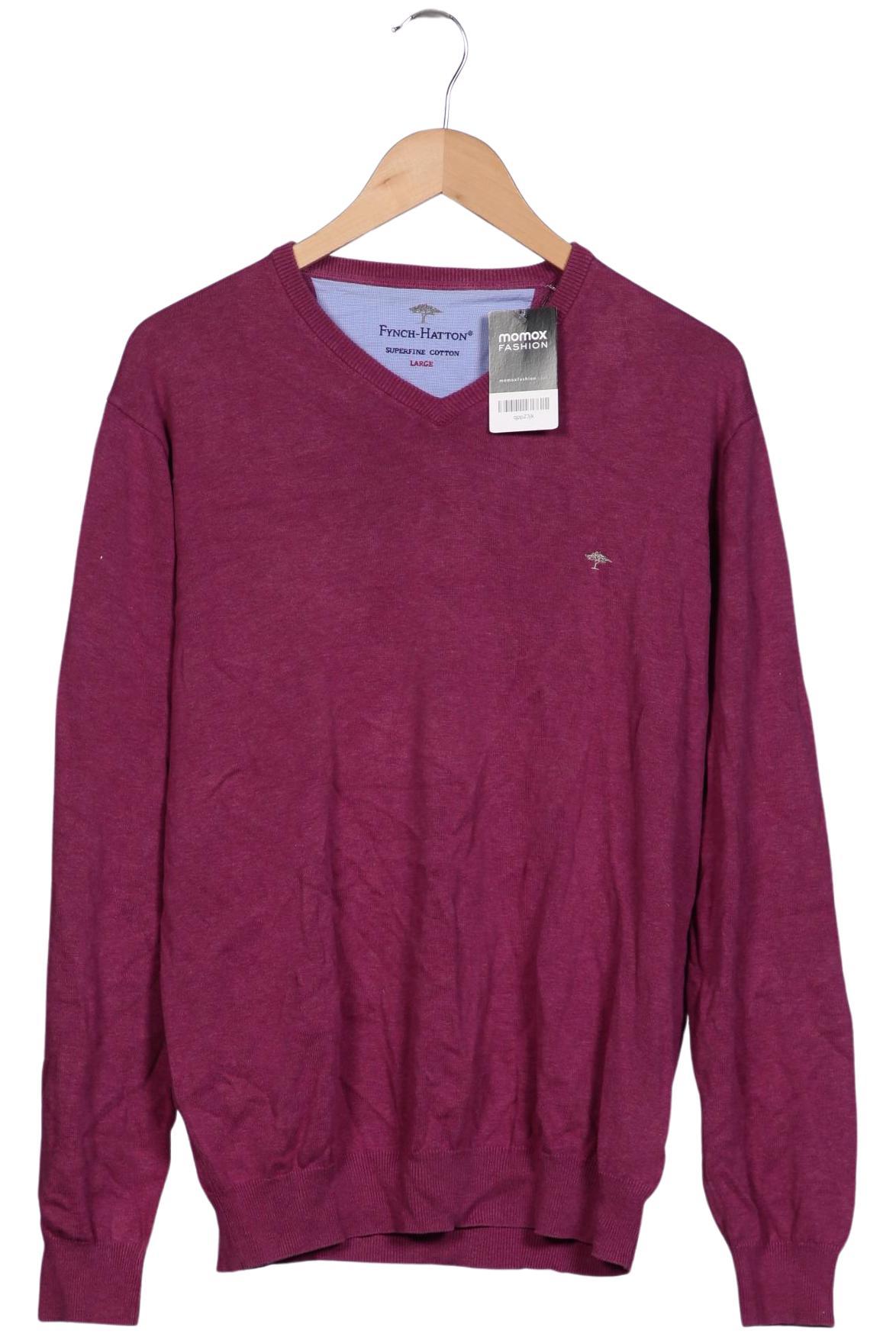 Thumbnail - Fynch Hatton Herren Pullover, bordeaux, Gr. 52