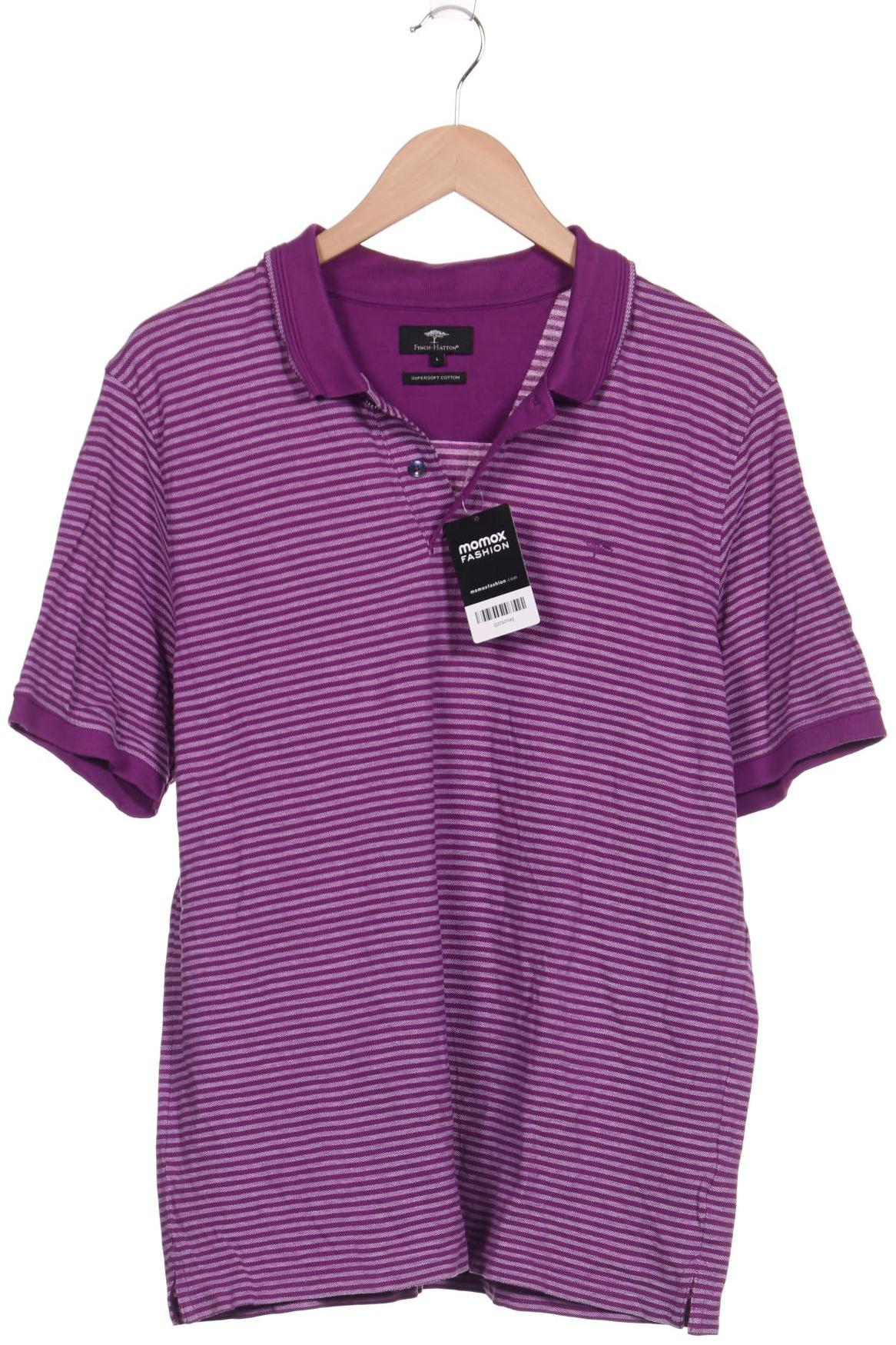 

Fynch Hatton Herren Poloshirt, flieder