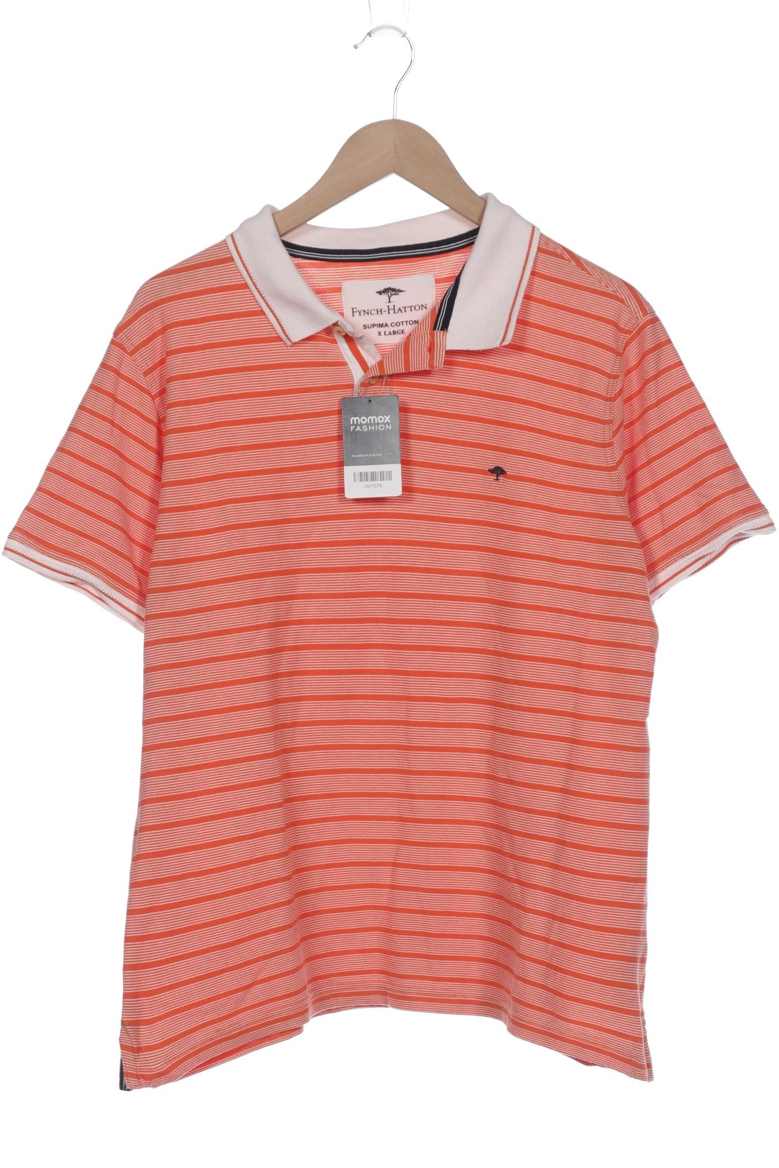 

Fynch Hatton Herren Poloshirt, orange, Gr. 54