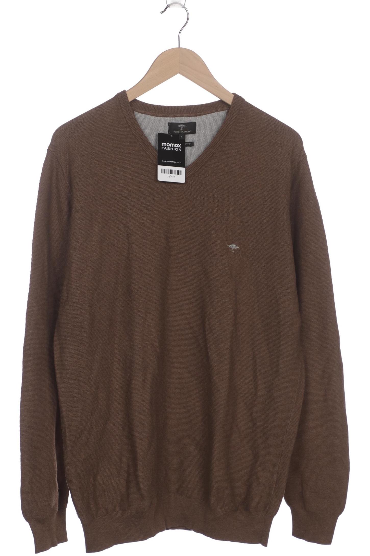 

Fynch Hatton Herren Pullover, braun, Gr. 52