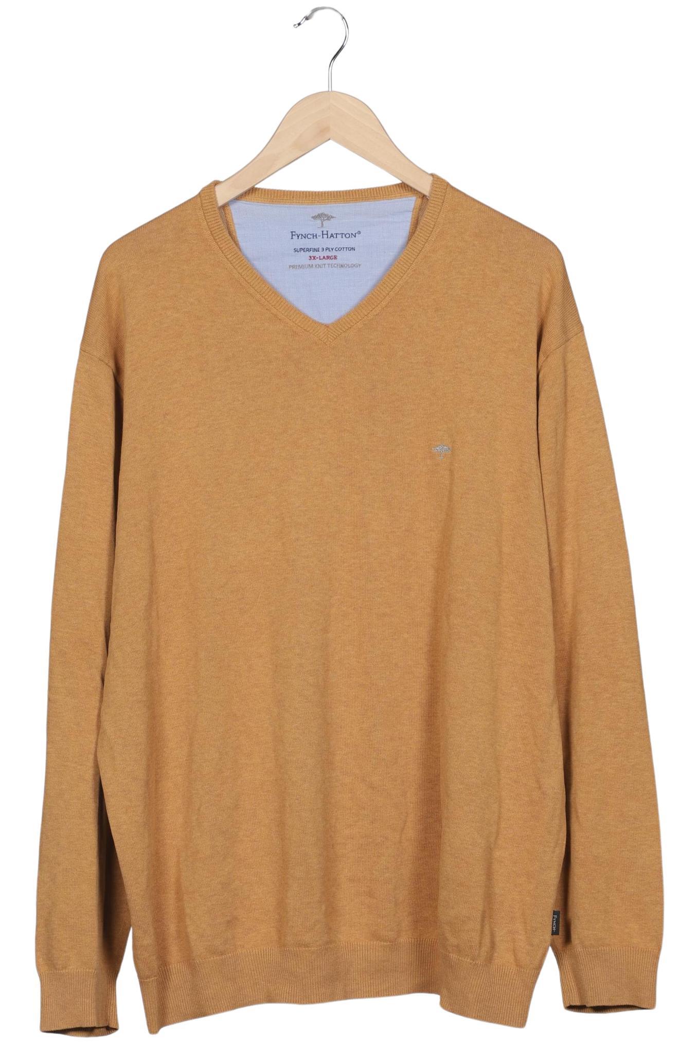 

Fynch Hatton Herren Pullover, orange, Gr. 58