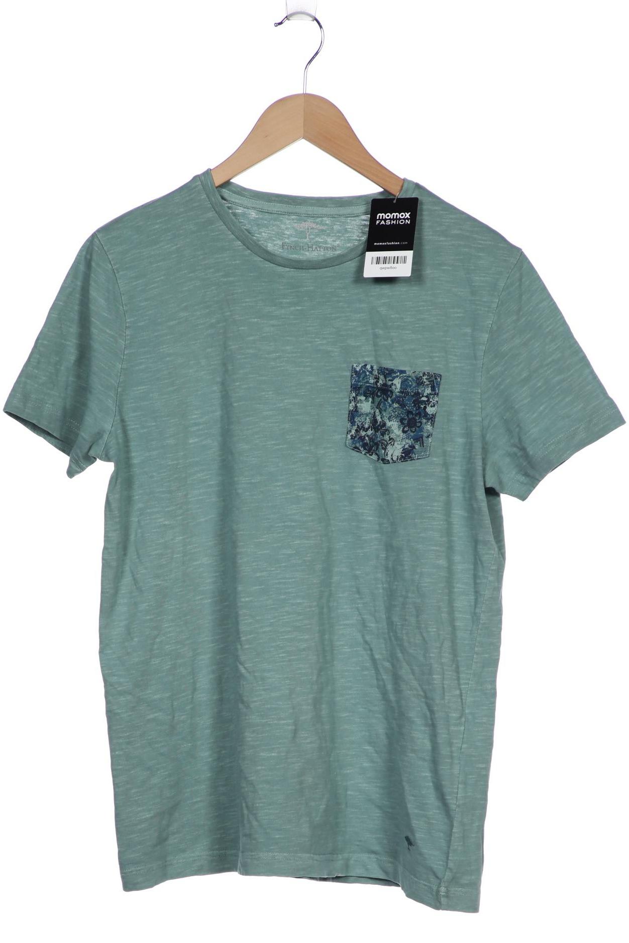 

Fynch Hatton Herren T-Shirt, türkis, Gr. 48
