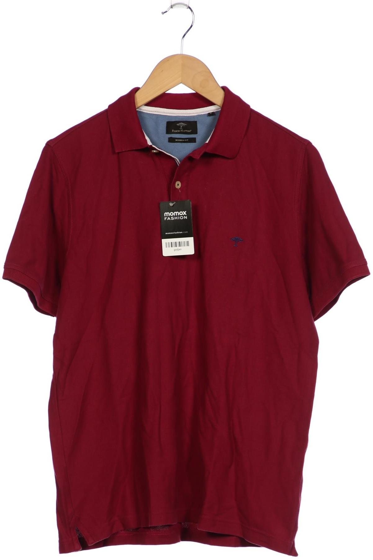 Thumbnail - Fynch Hatton Herren Poloshirt, bordeaux, Gr. 48