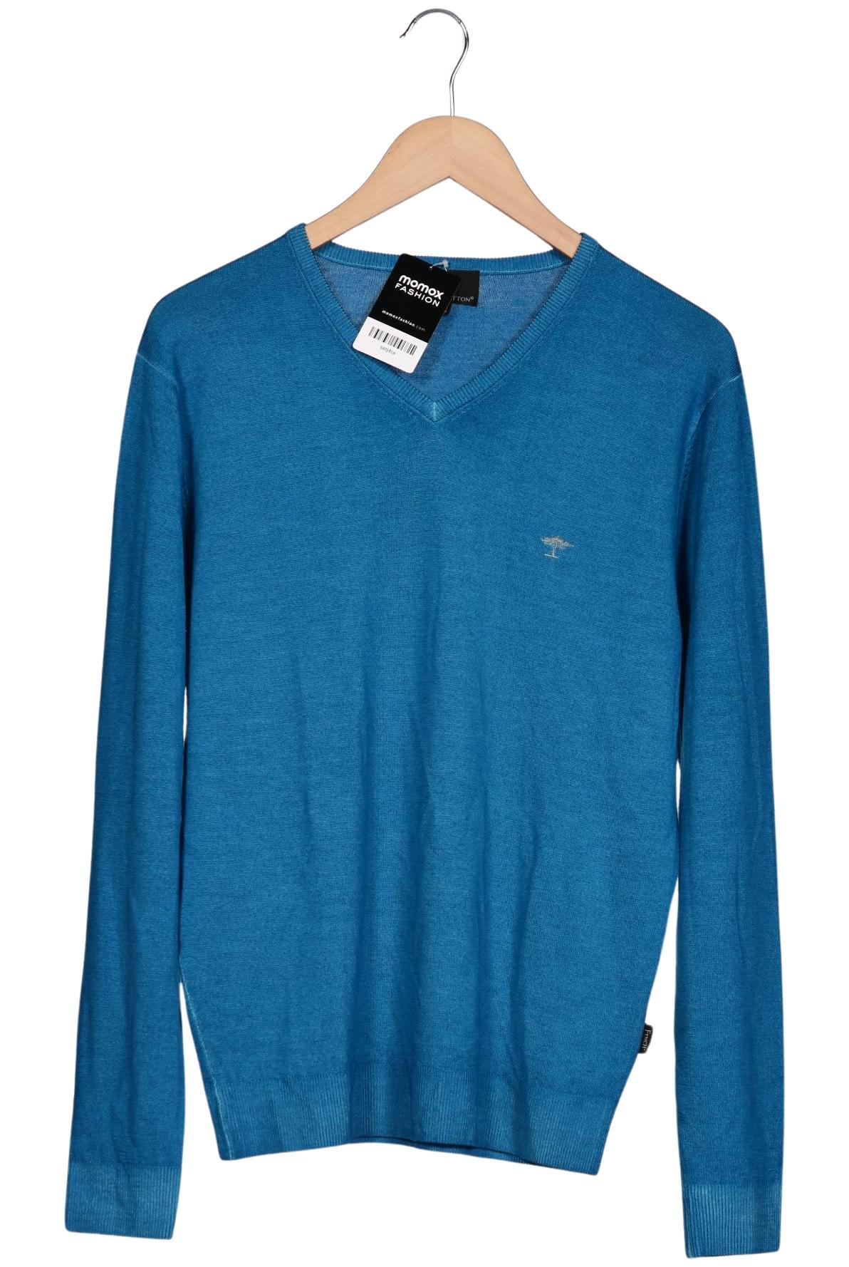 

Fynch Hatton Herren Pullover, blau, Gr. 48