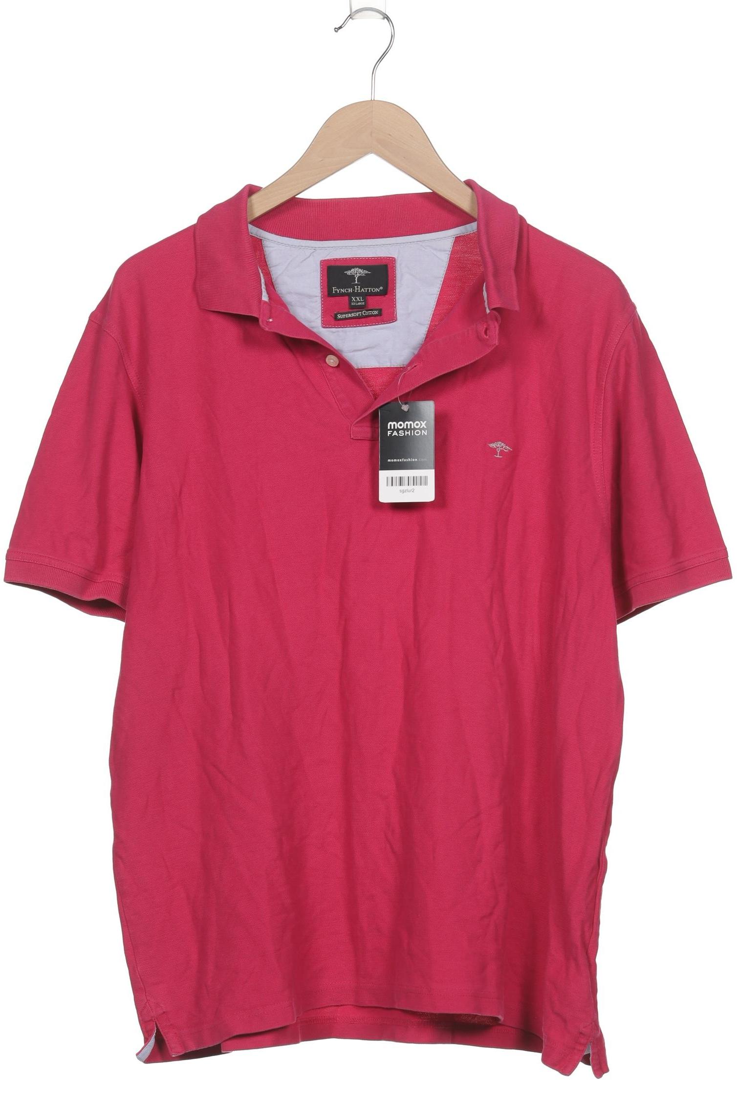 

Fynch Hatton Herren Poloshirt, pink, Gr. 56