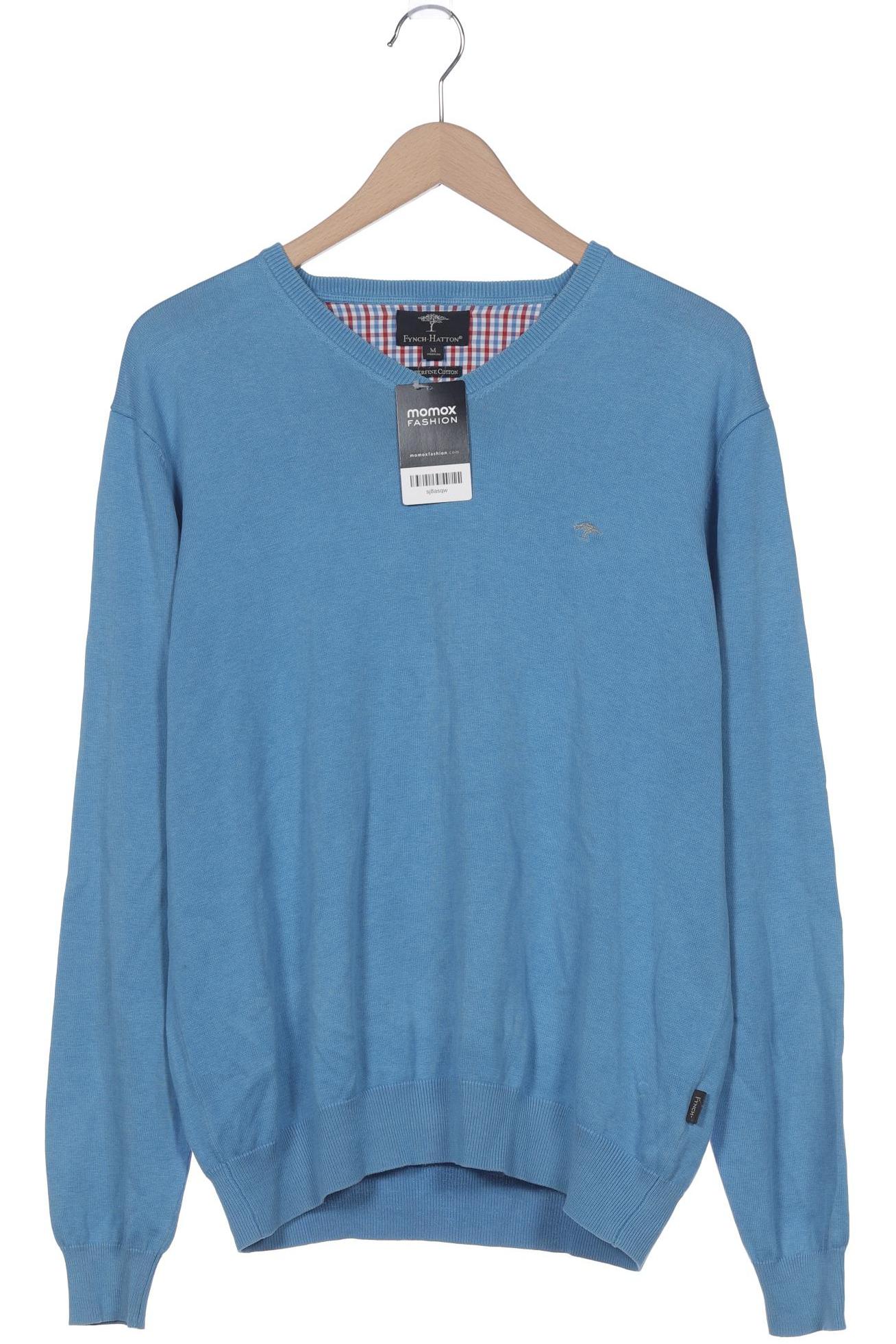 

Fynch Hatton Herren Pullover, blau, Gr. 48