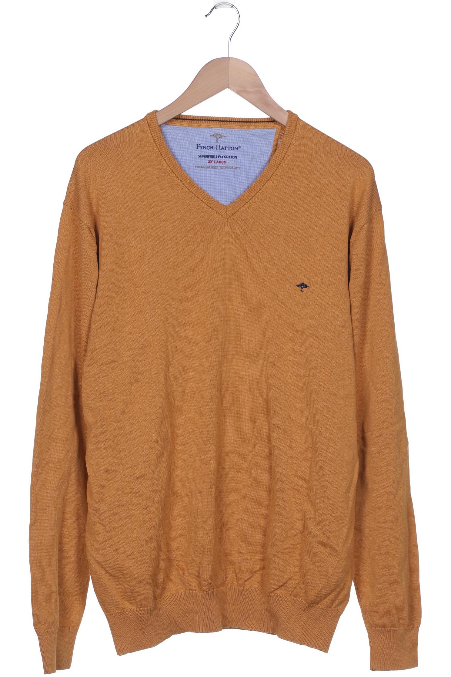 

Fynch Hatton Herren Pullover, orange