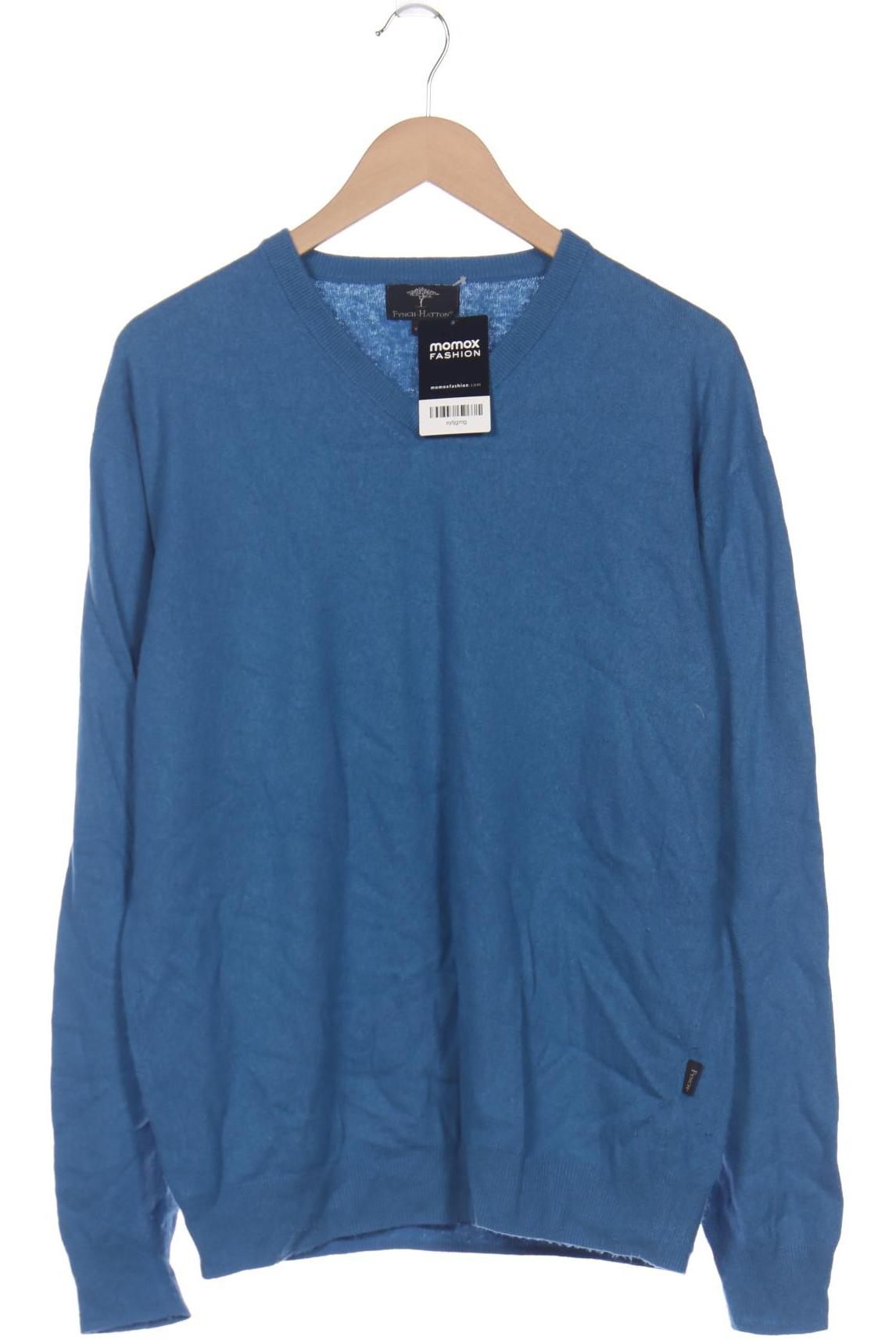 

Fynch Hatton Herren Pullover, blau, Gr. 54