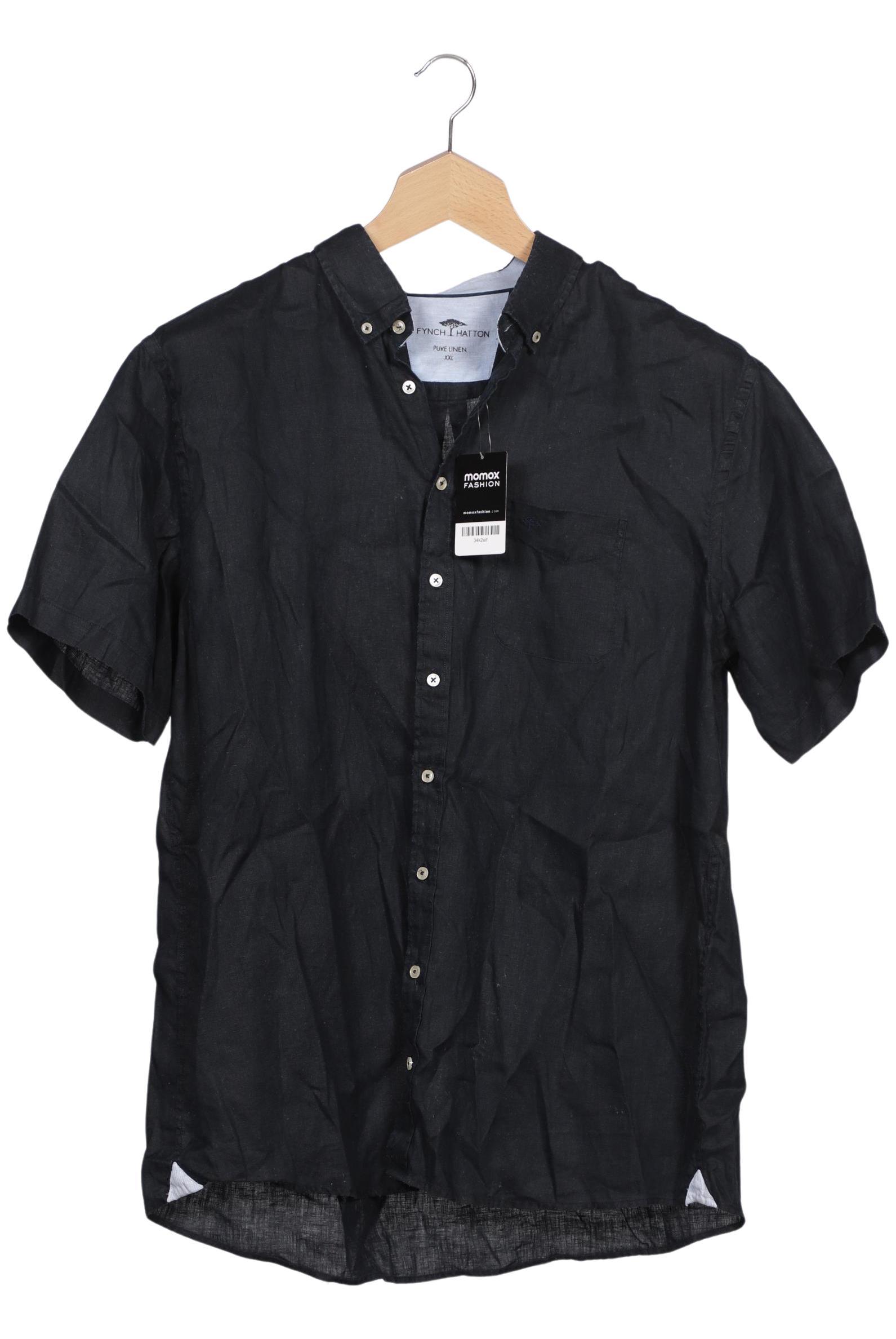 

Fynch Hatton Herren Hemd, schwarz, Gr. 56