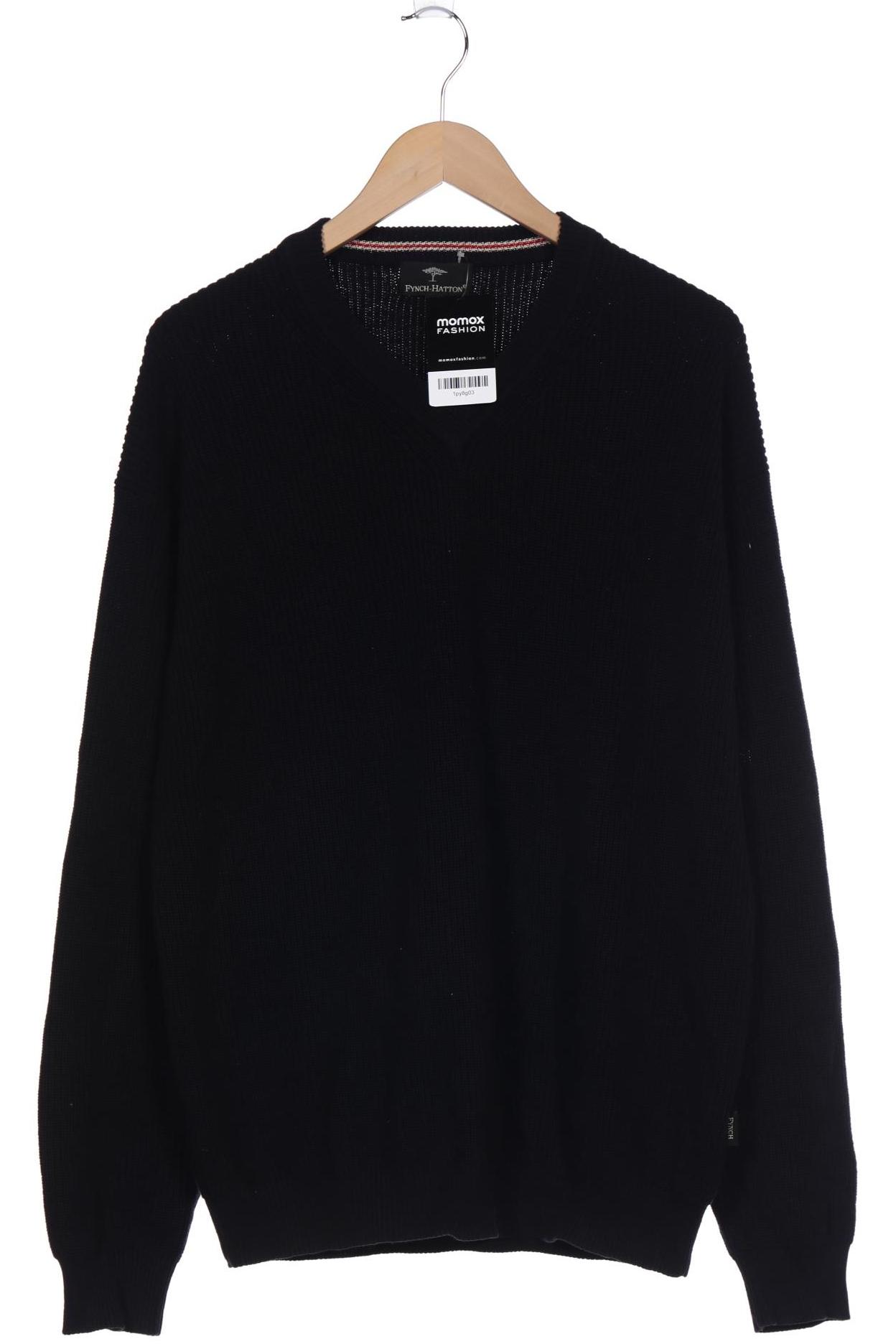 

Fynch Hatton Herren Pullover, schwarz, Gr. 52