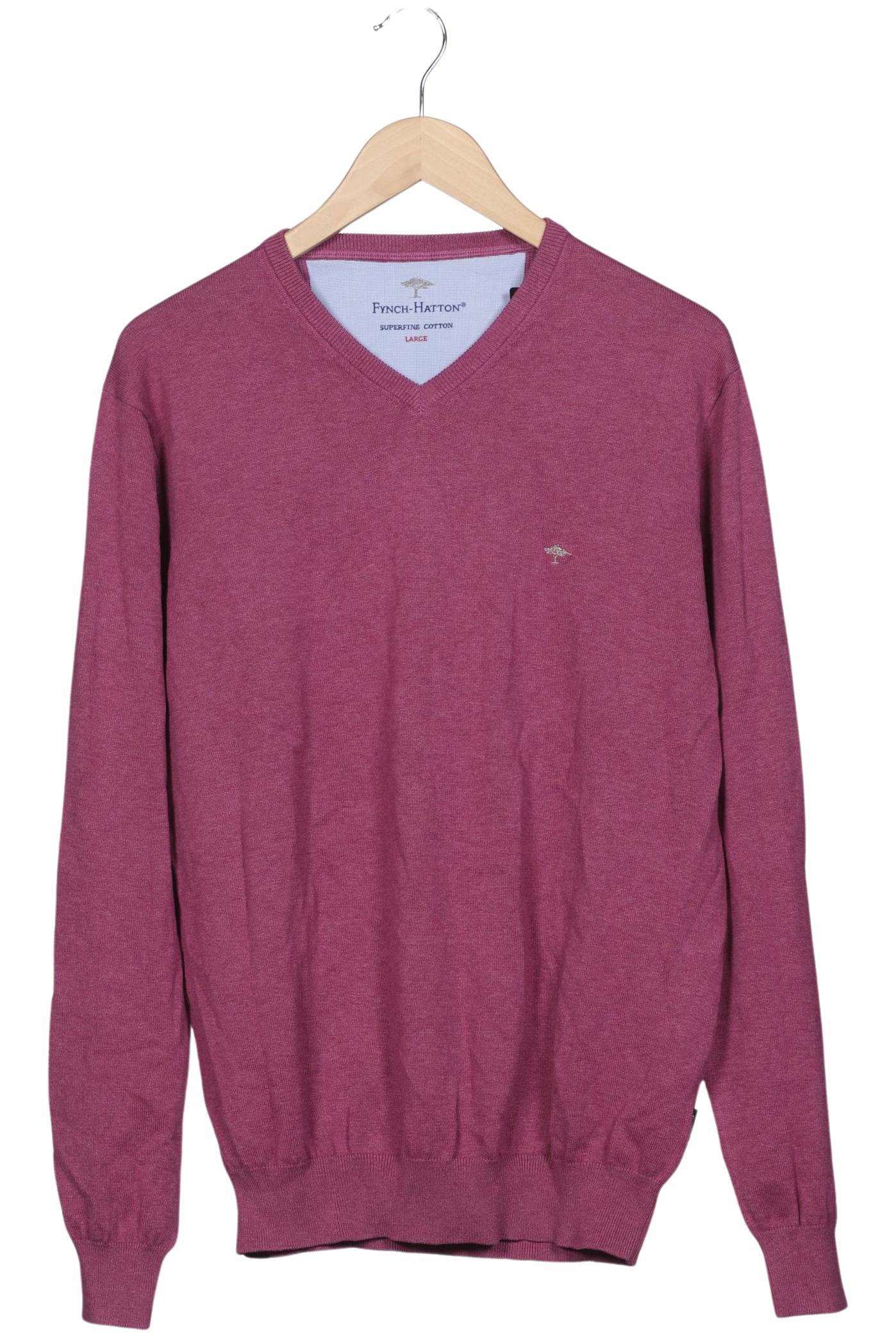 

Fynch Hatton Herren Pullover, bordeaux, Gr. 52