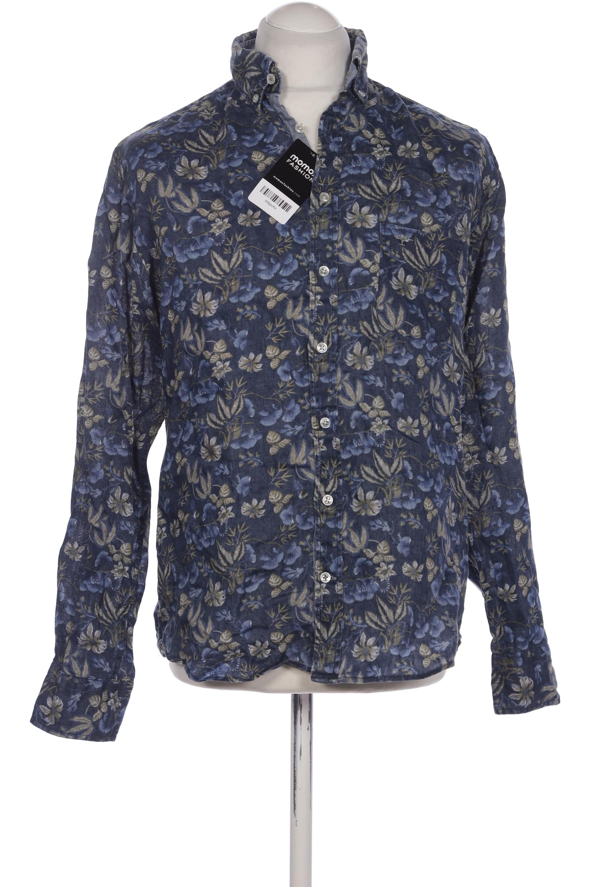 

Fynch Hatton Herren Hemd, marineblau, Gr. 48