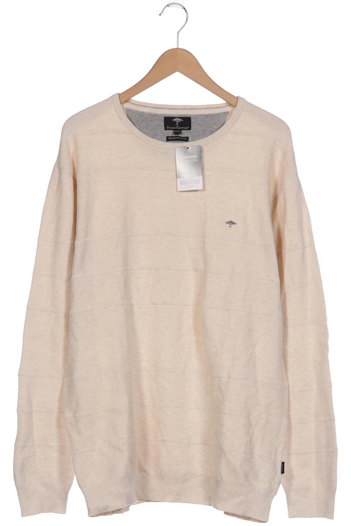 

Fynch Hatton Herren Pullover, cremeweiß