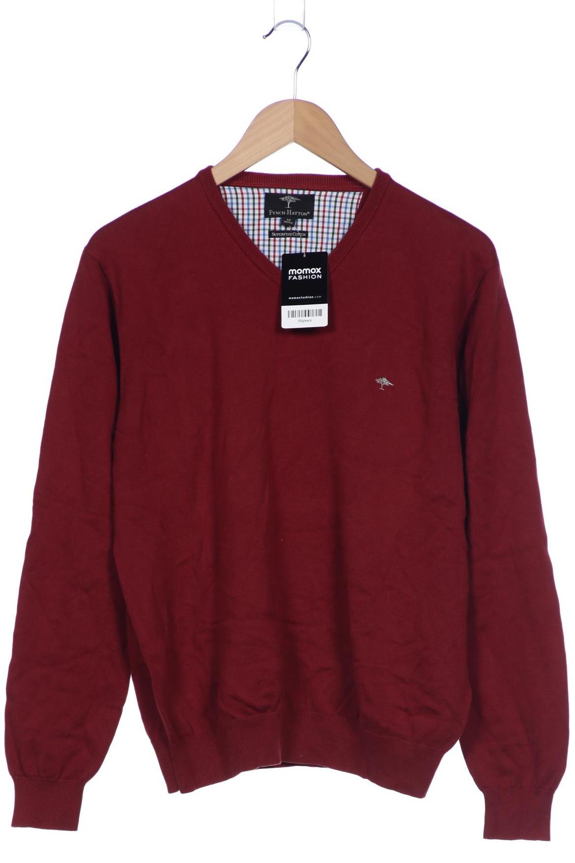 

Fynch Hatton Herren Pullover, rot, Gr. 48