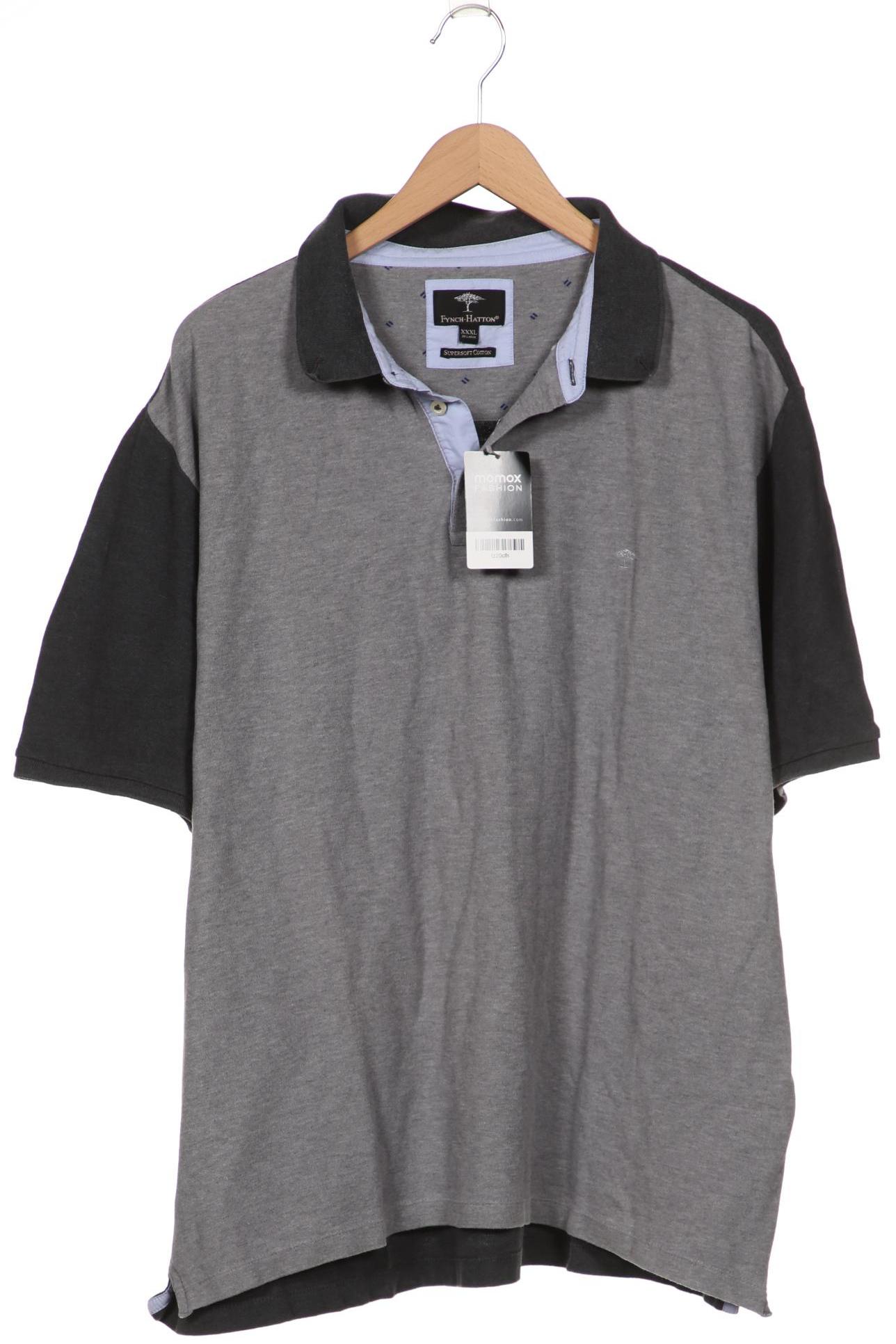 

Fynch Hatton Herren Poloshirt, grau