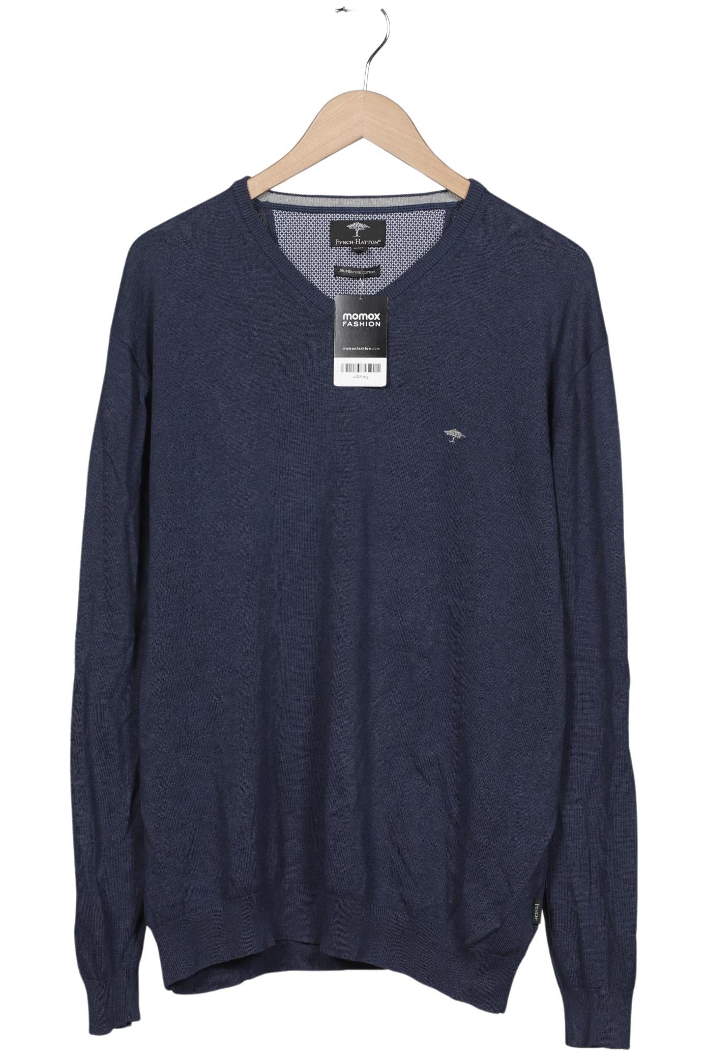 Thumbnail - Fynch Hatton Herren Pullover, marineblau, Gr. 56
