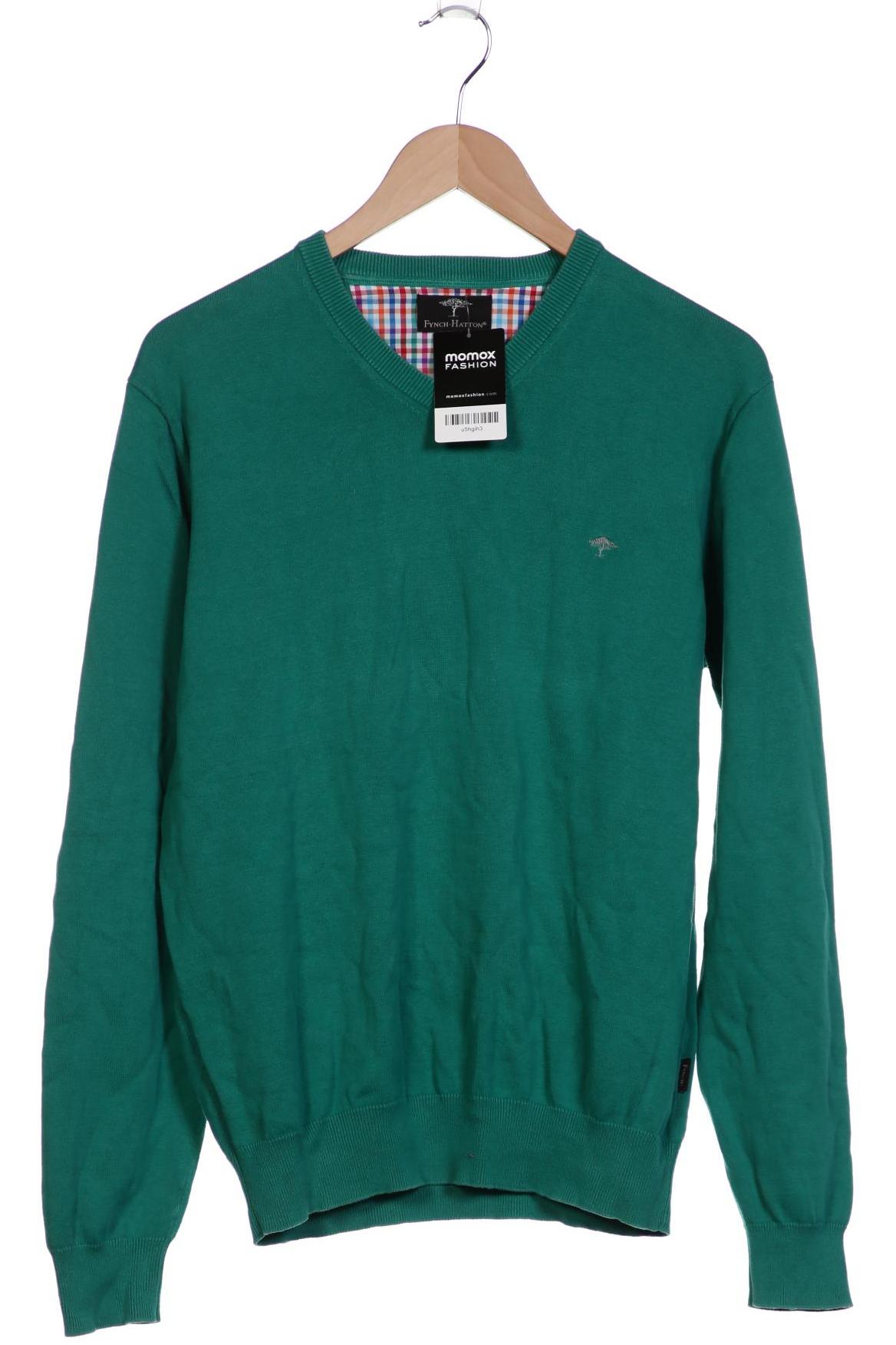 

Fynch Hatton Herren Pullover, türkis, Gr. 48